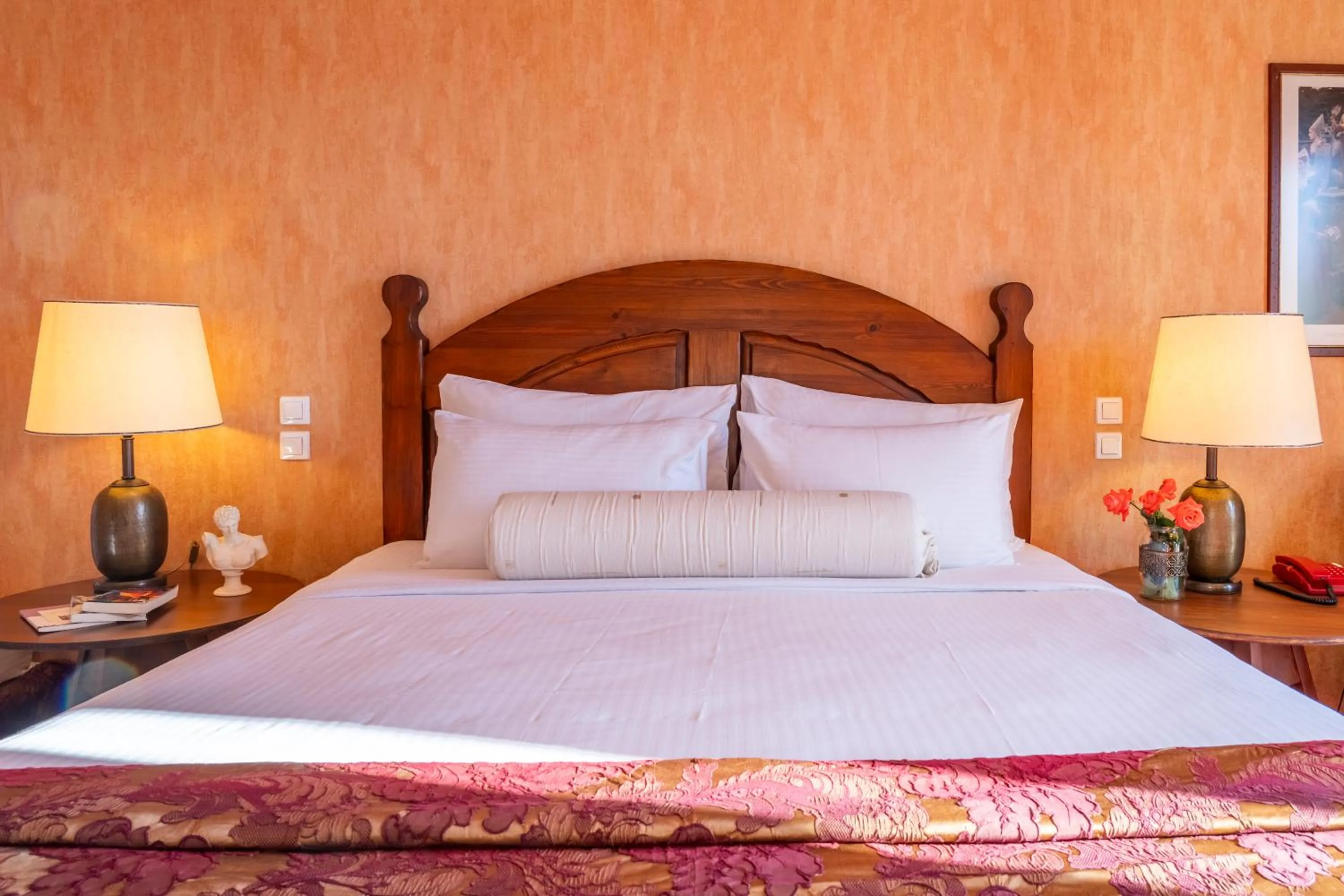 Bed in Likoria Hotel