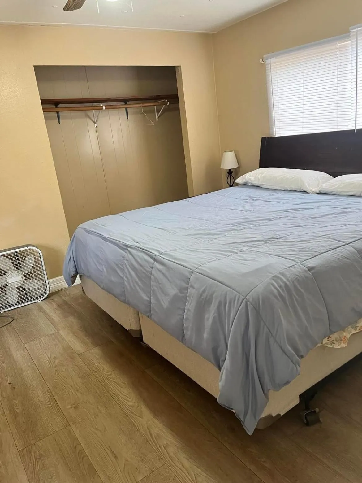 Bed in Outback Campground and Marina