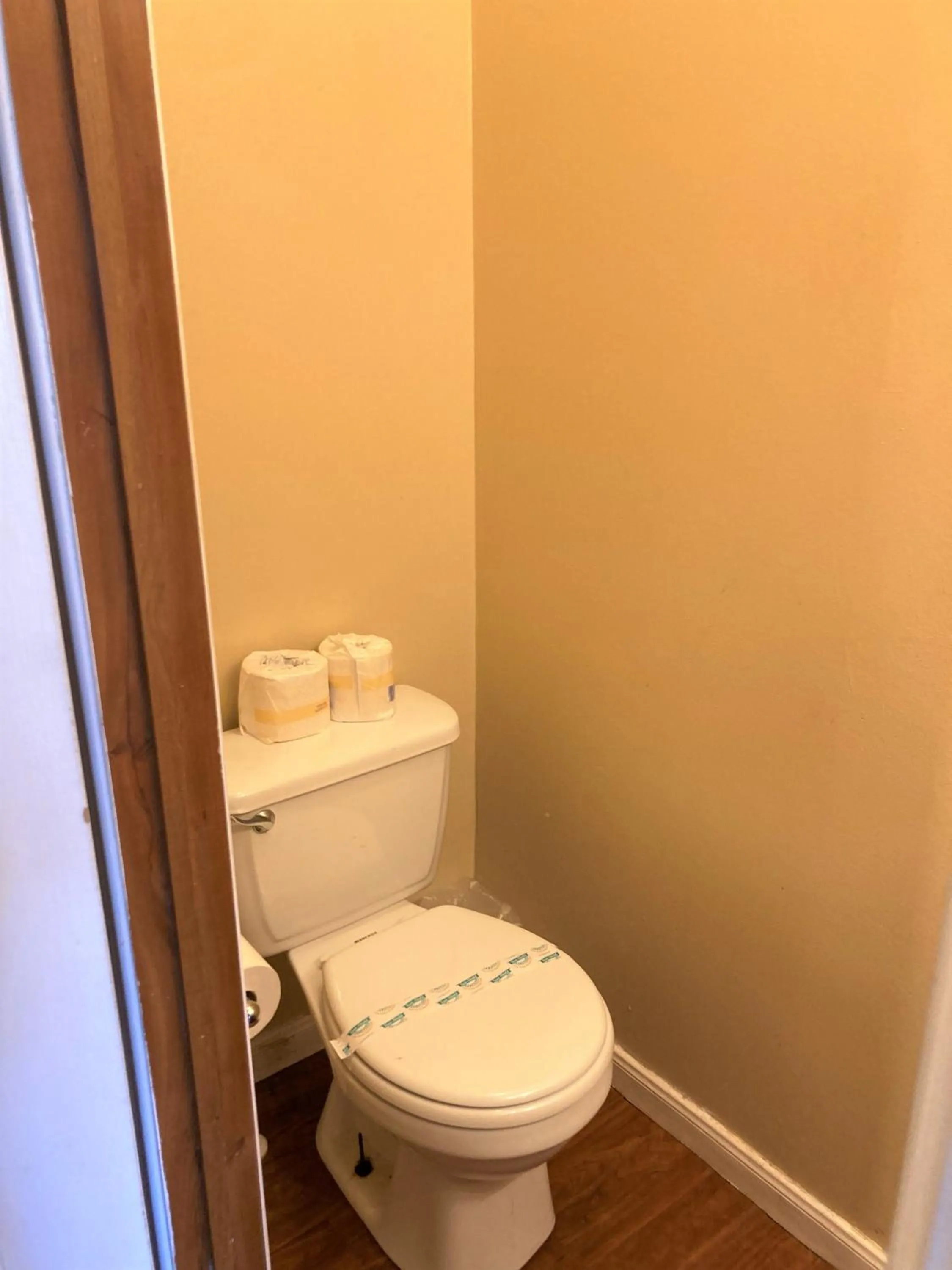 Toilet in Outback Campground and Marina