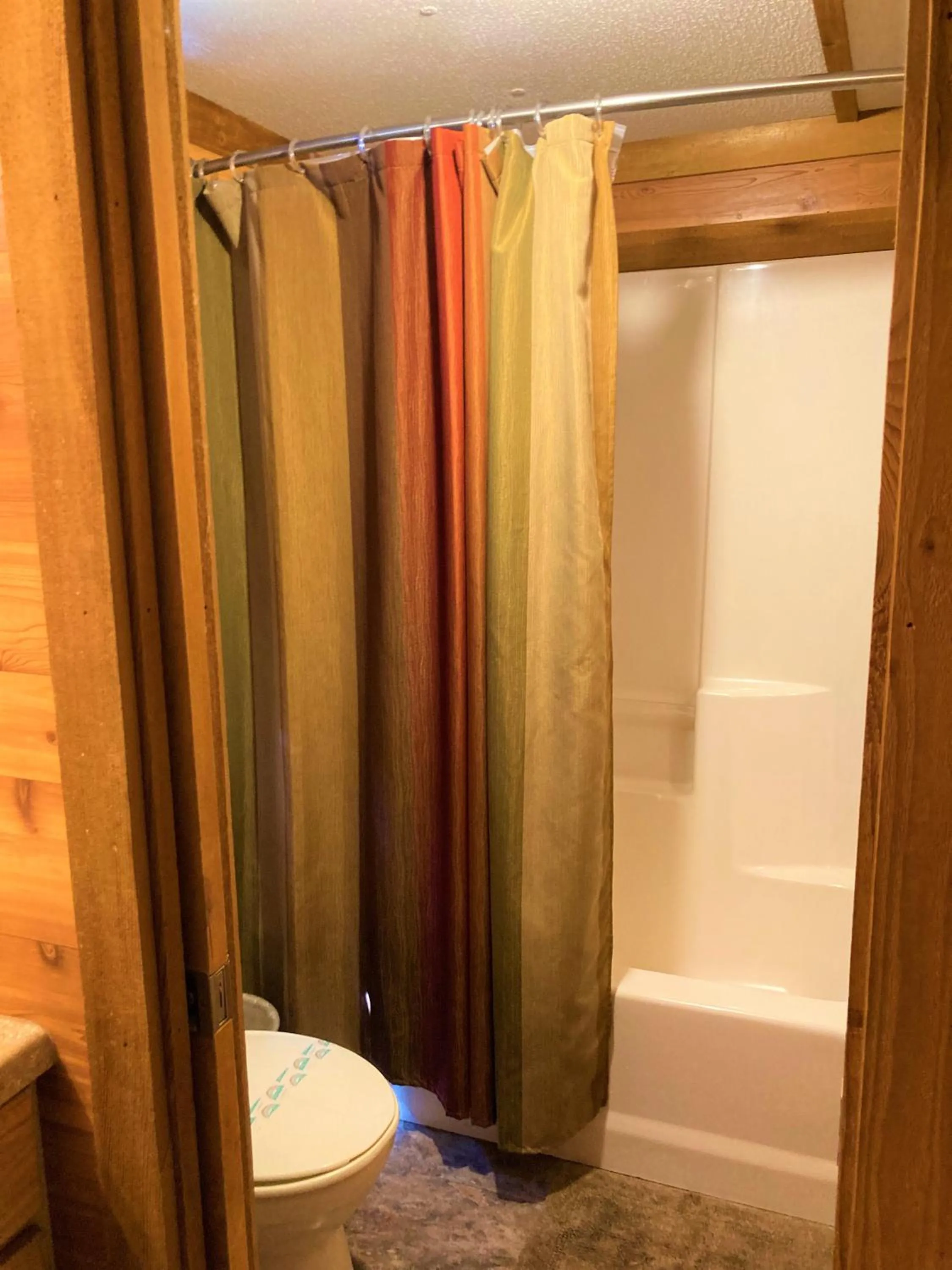 Bathroom in Outback Campground and Marina