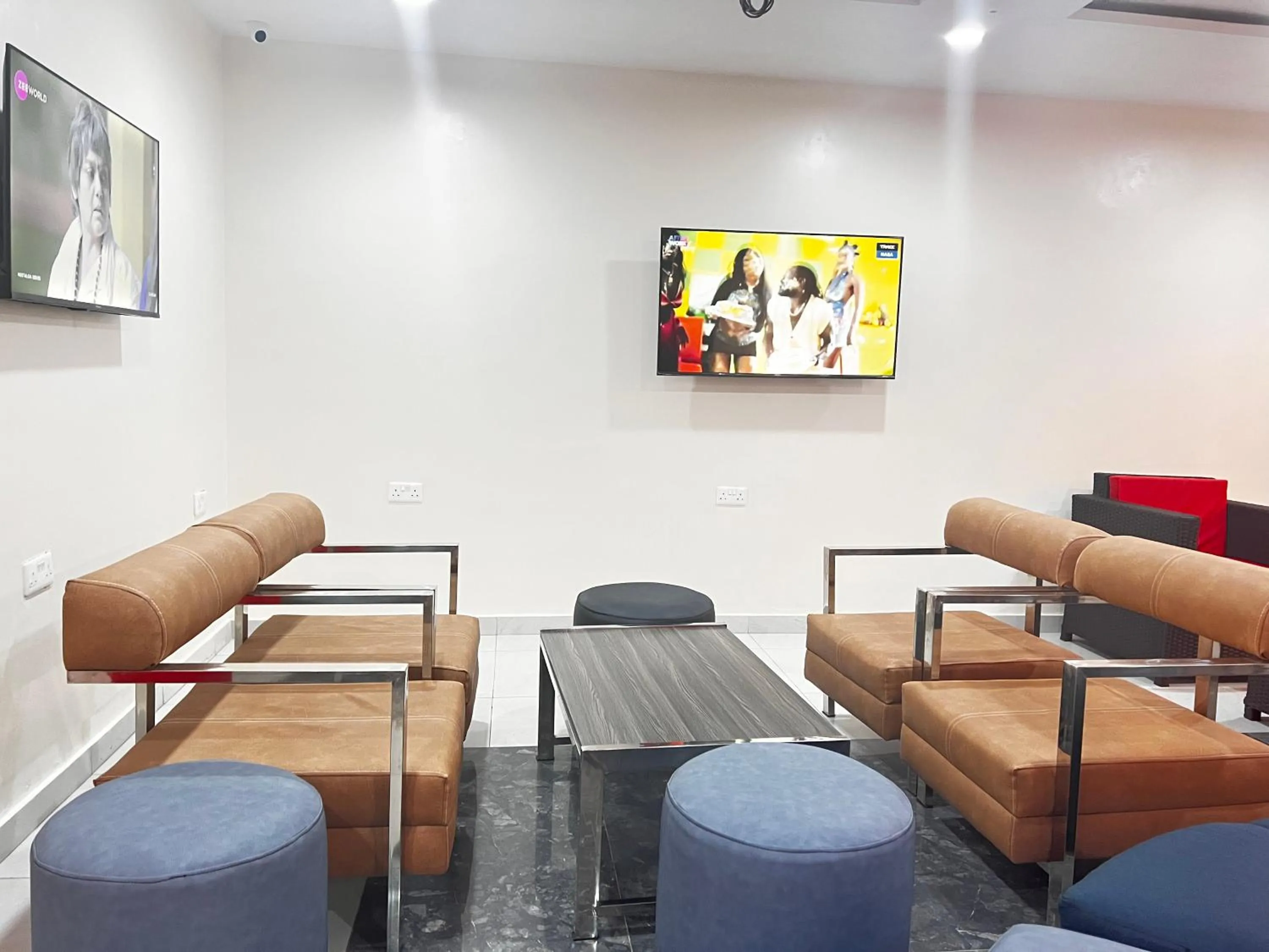 Seating area in De Rigg Place Embassy