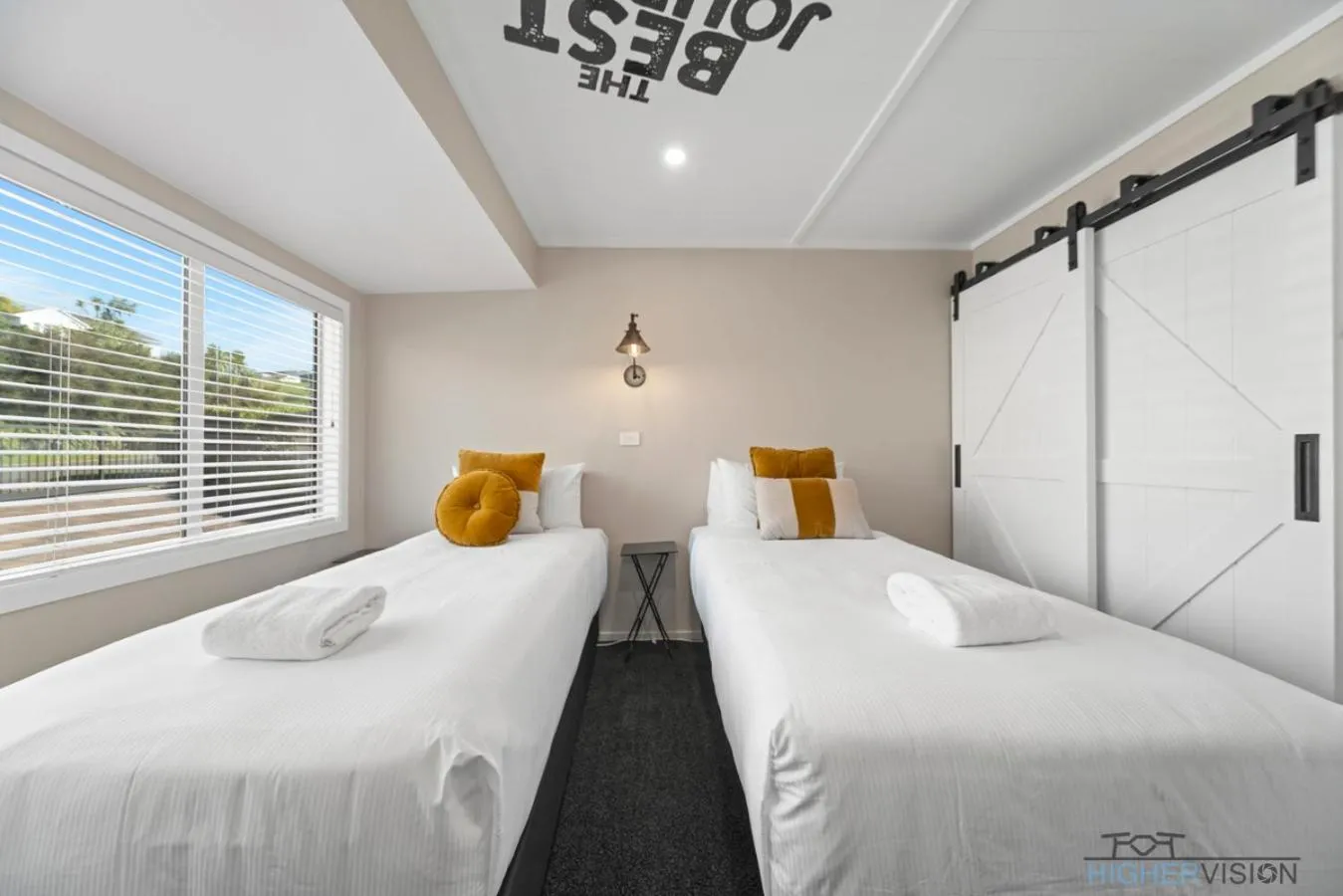 Bedroom, Bed in La Petite Maison - Taupo
