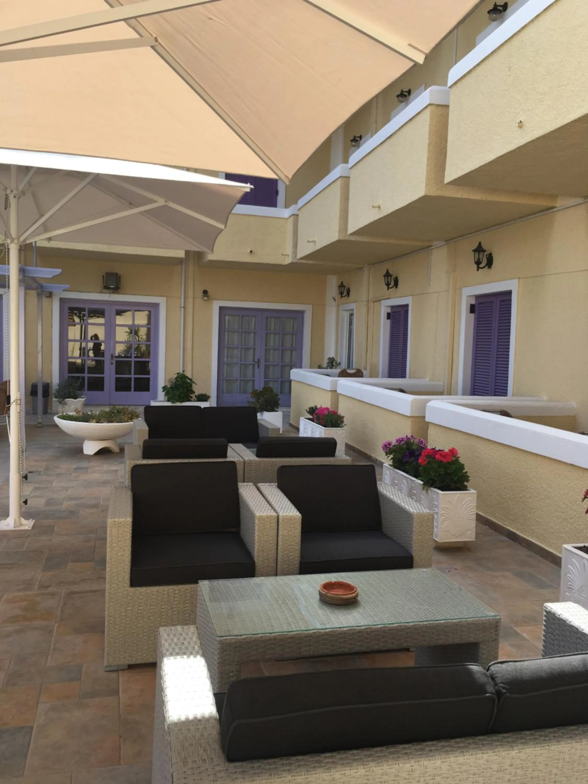 Balcony/Terrace in Katerina Hotel