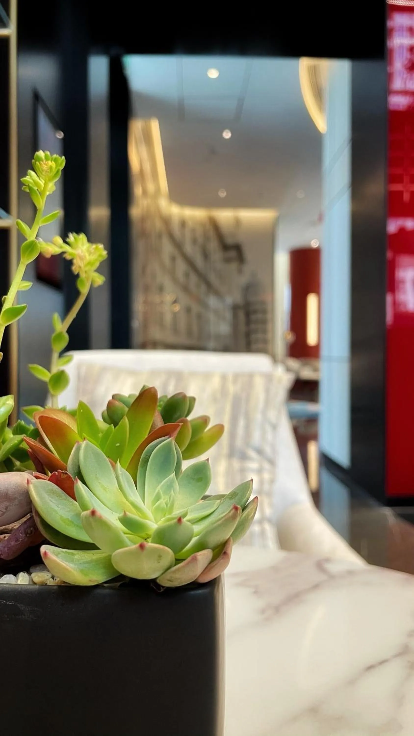 Decorative detail in Kew Green Hotel Hongqiao Shanghai