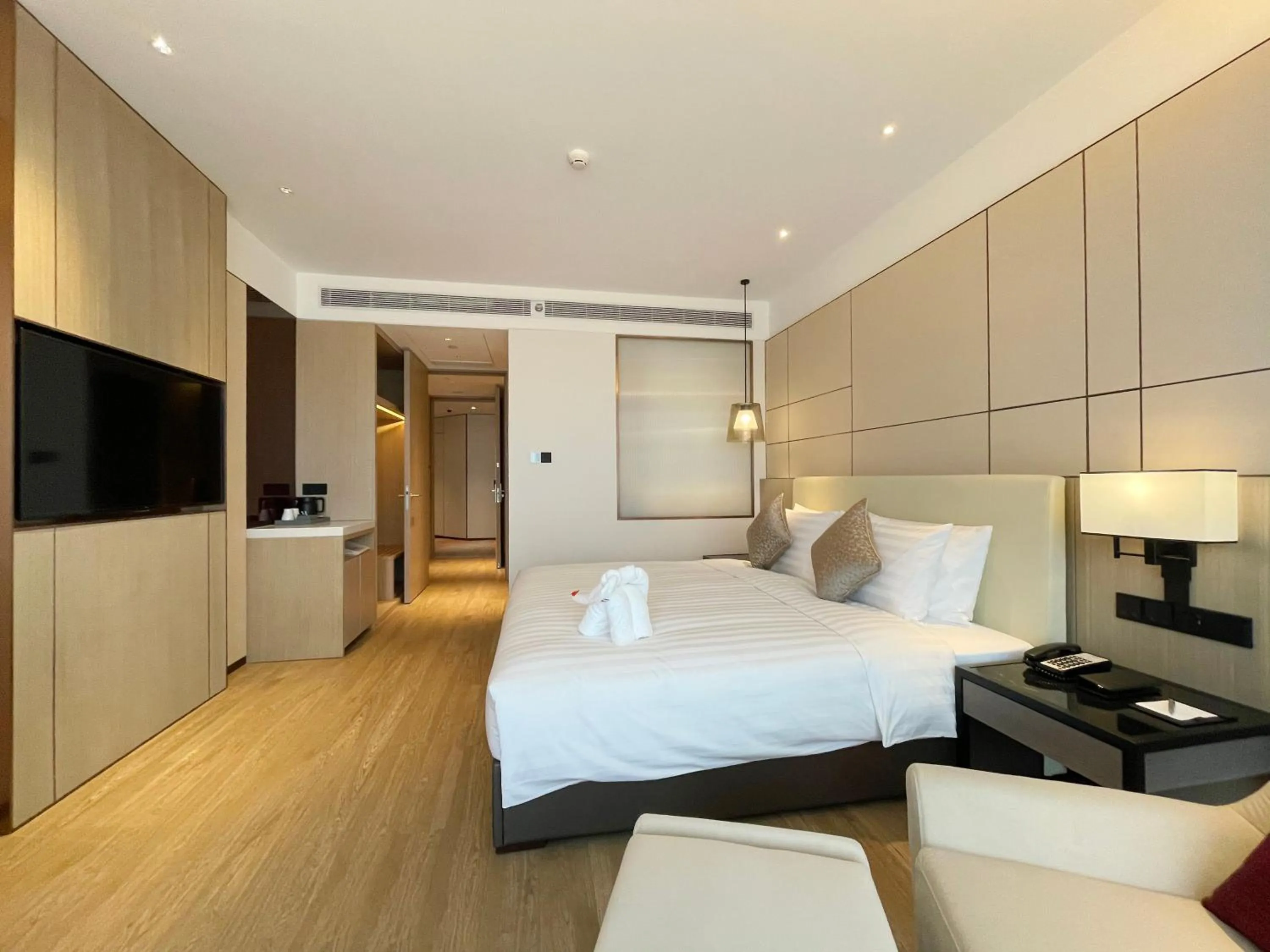 Bed in Kew Green Hotel Hongqiao Shanghai