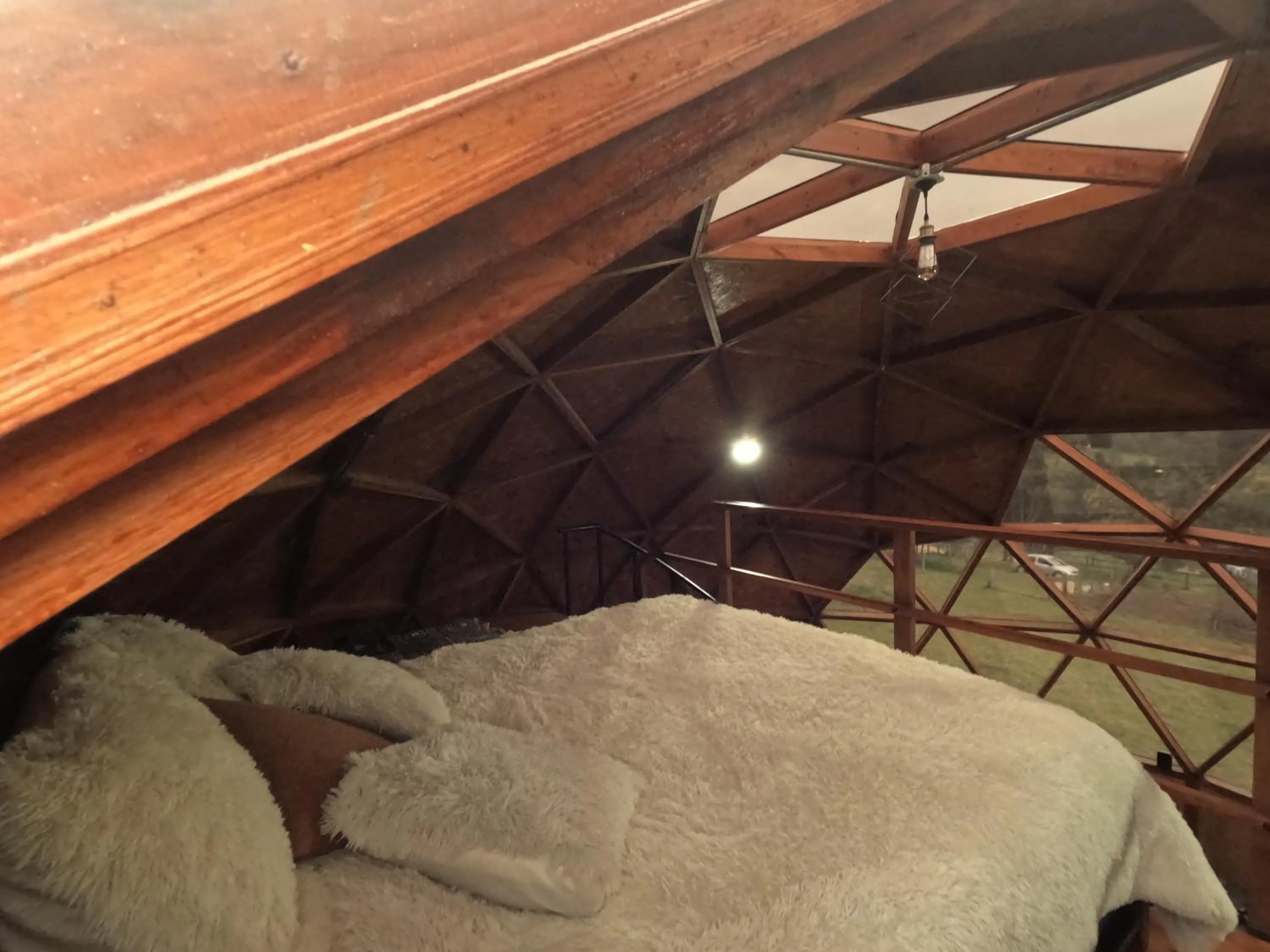 Bedroom, Bed in Glamping San Sebastian