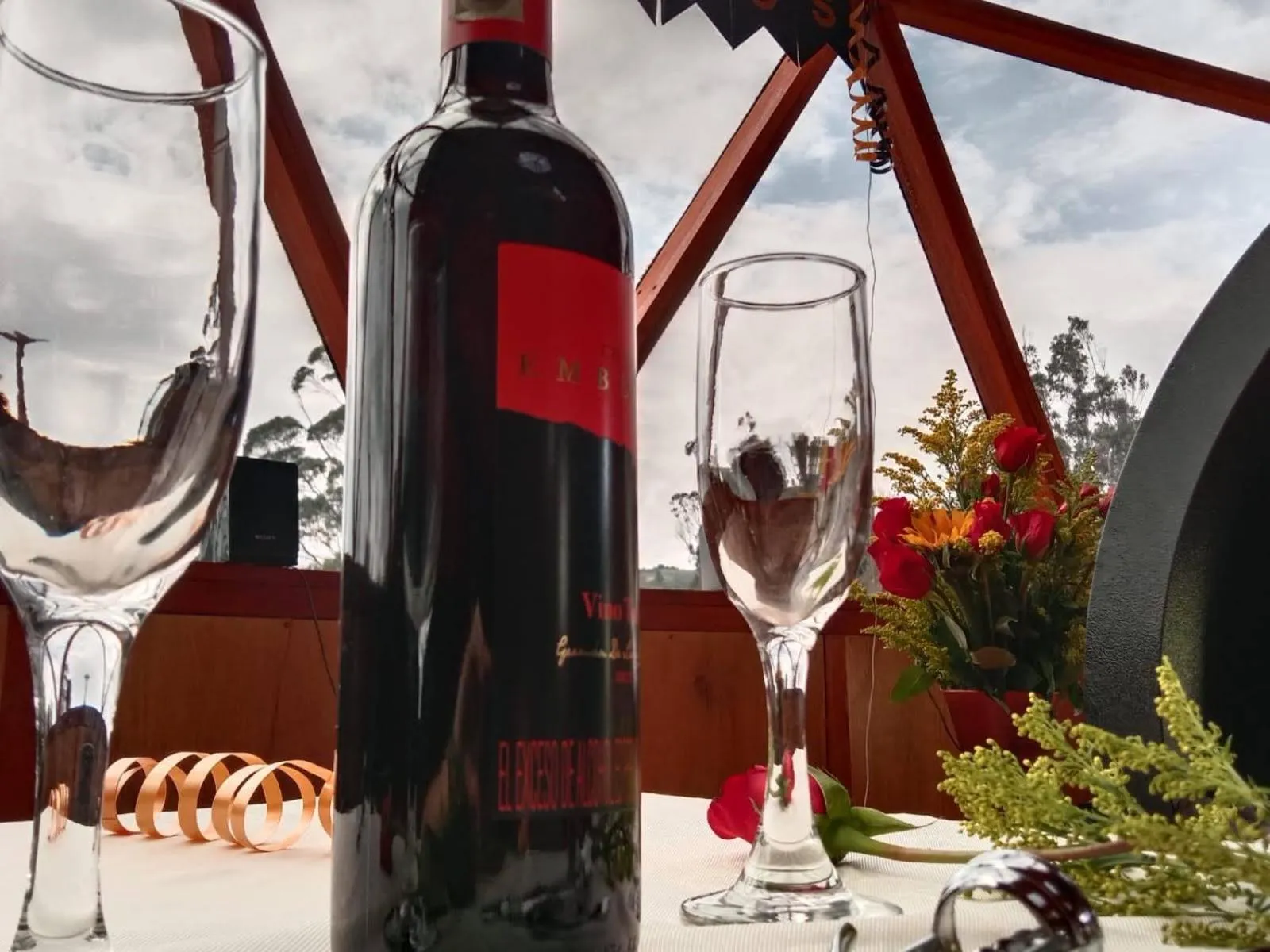 Food and drinks in Glamping San Sebastian