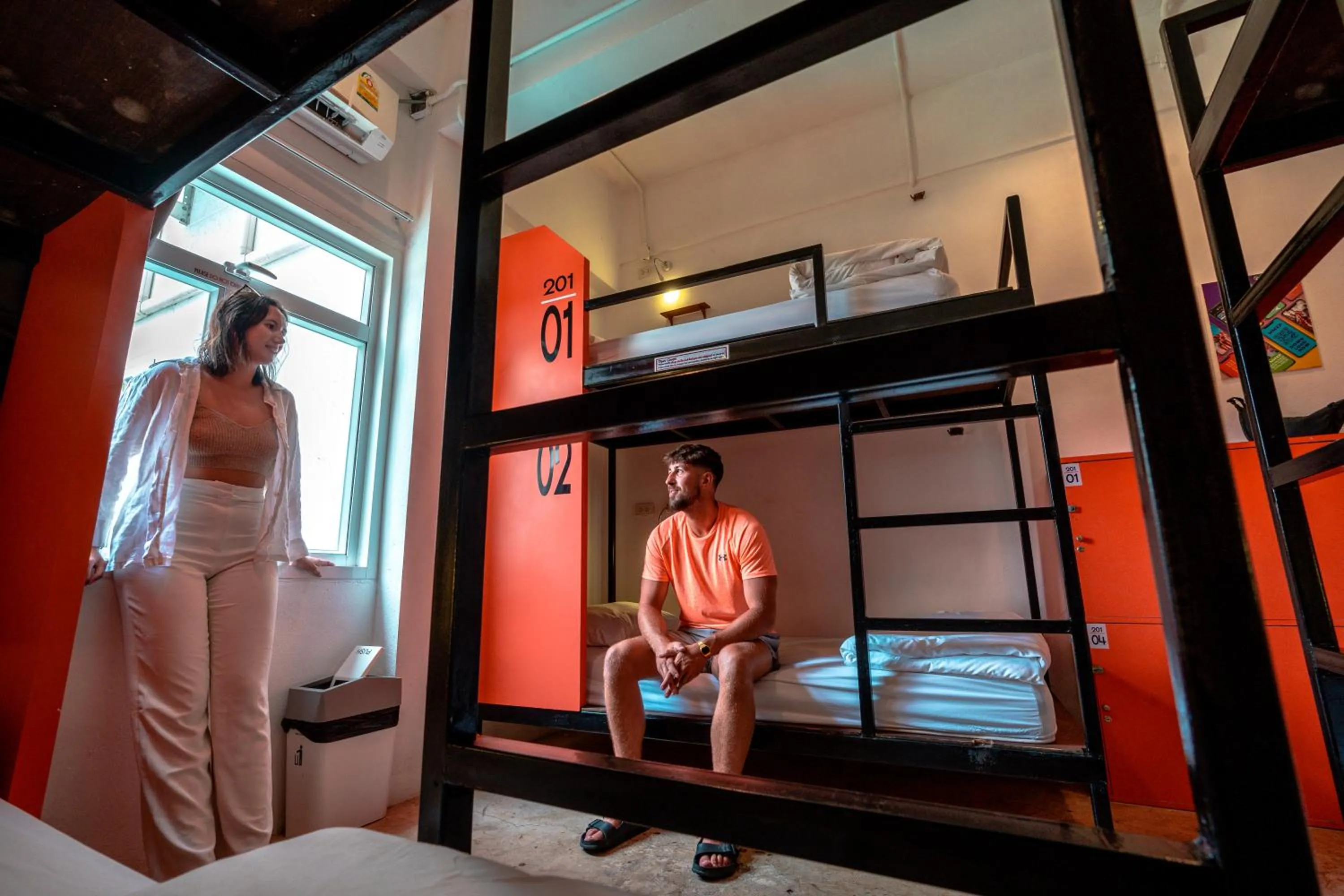 Bed in Mad Monkey Chiang Mai