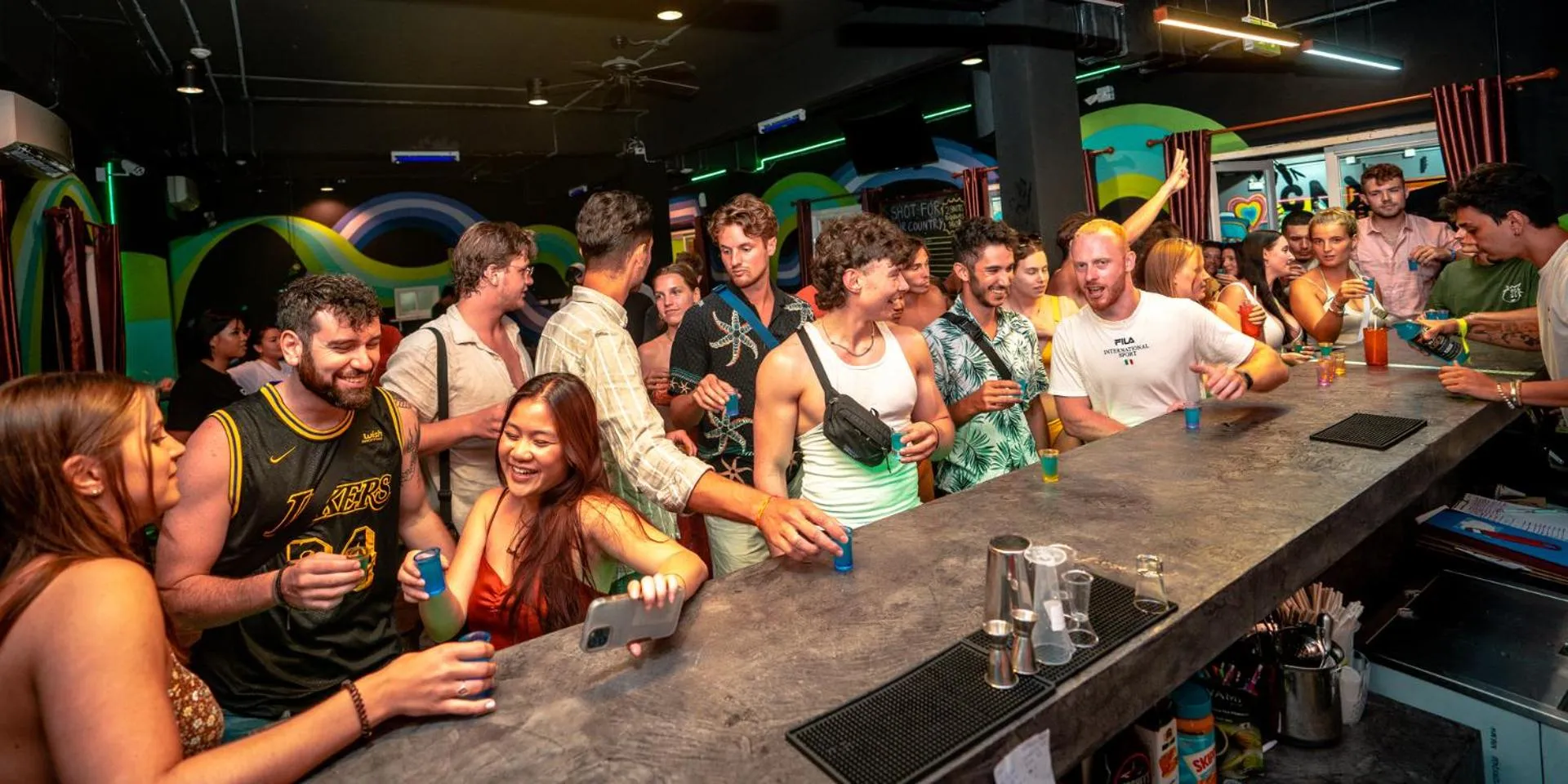 Lounge or bar in Mad Monkey Chiang Mai