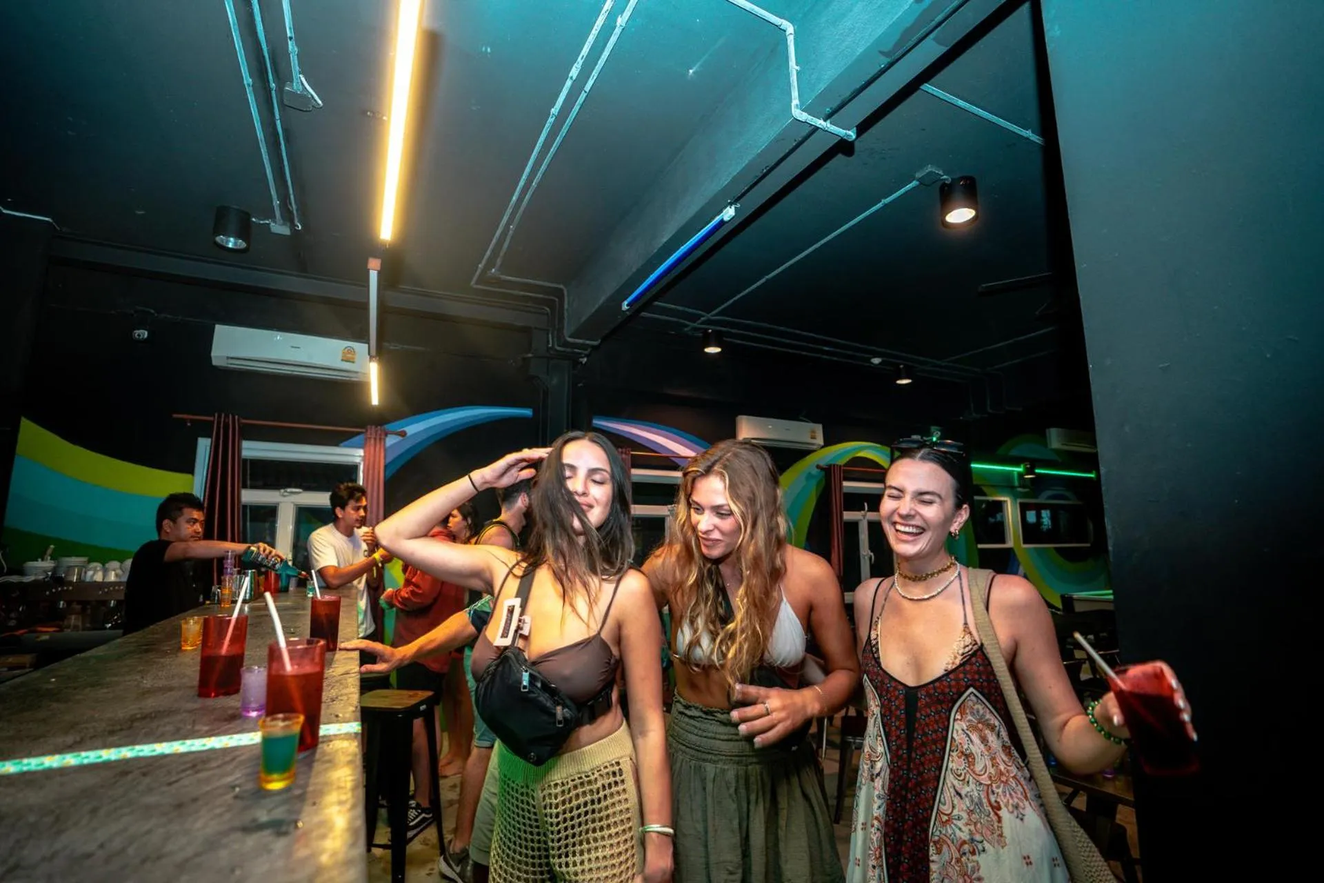 Lounge or bar in Mad Monkey Chiang Mai