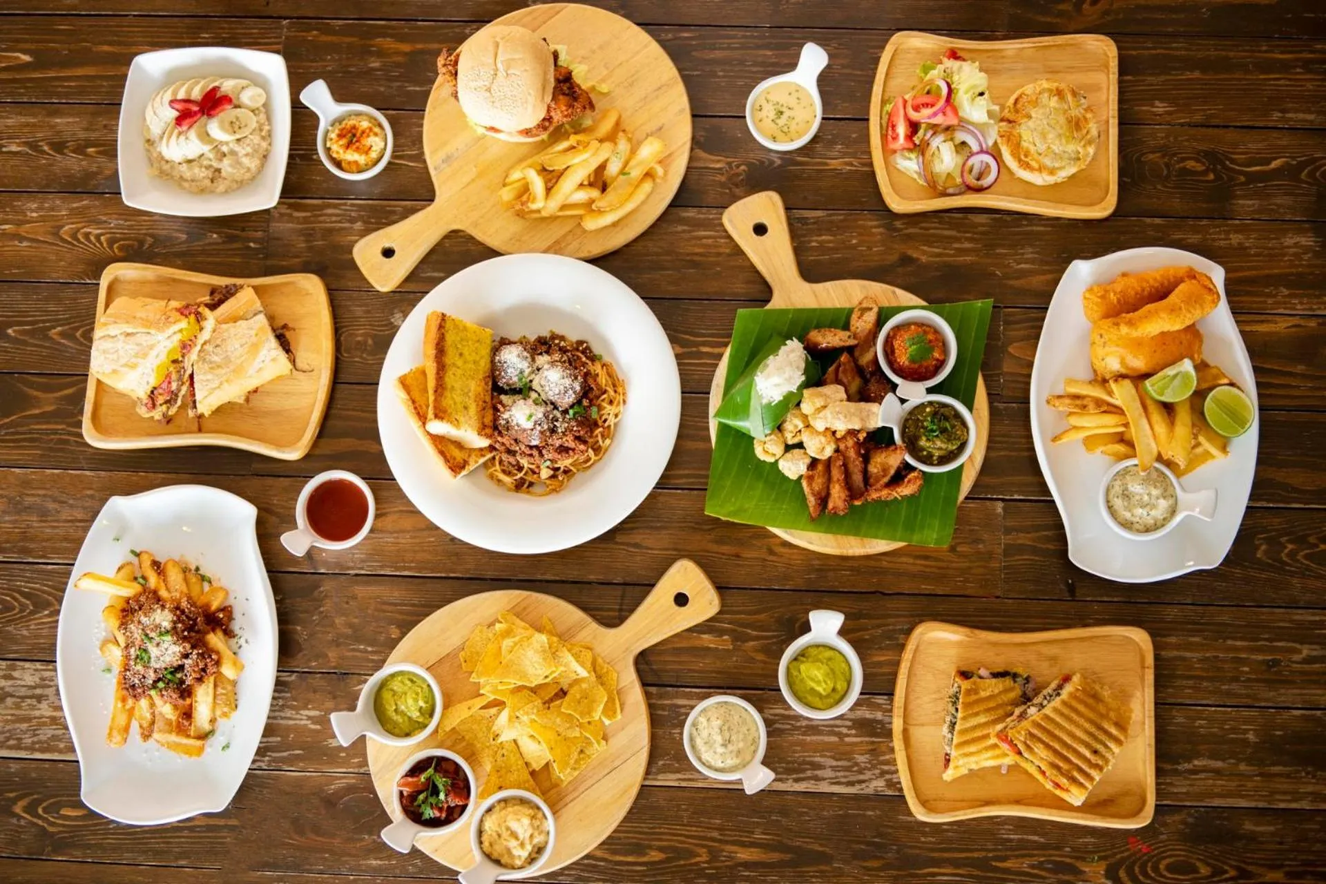 Food in Mad Monkey Chiang Mai