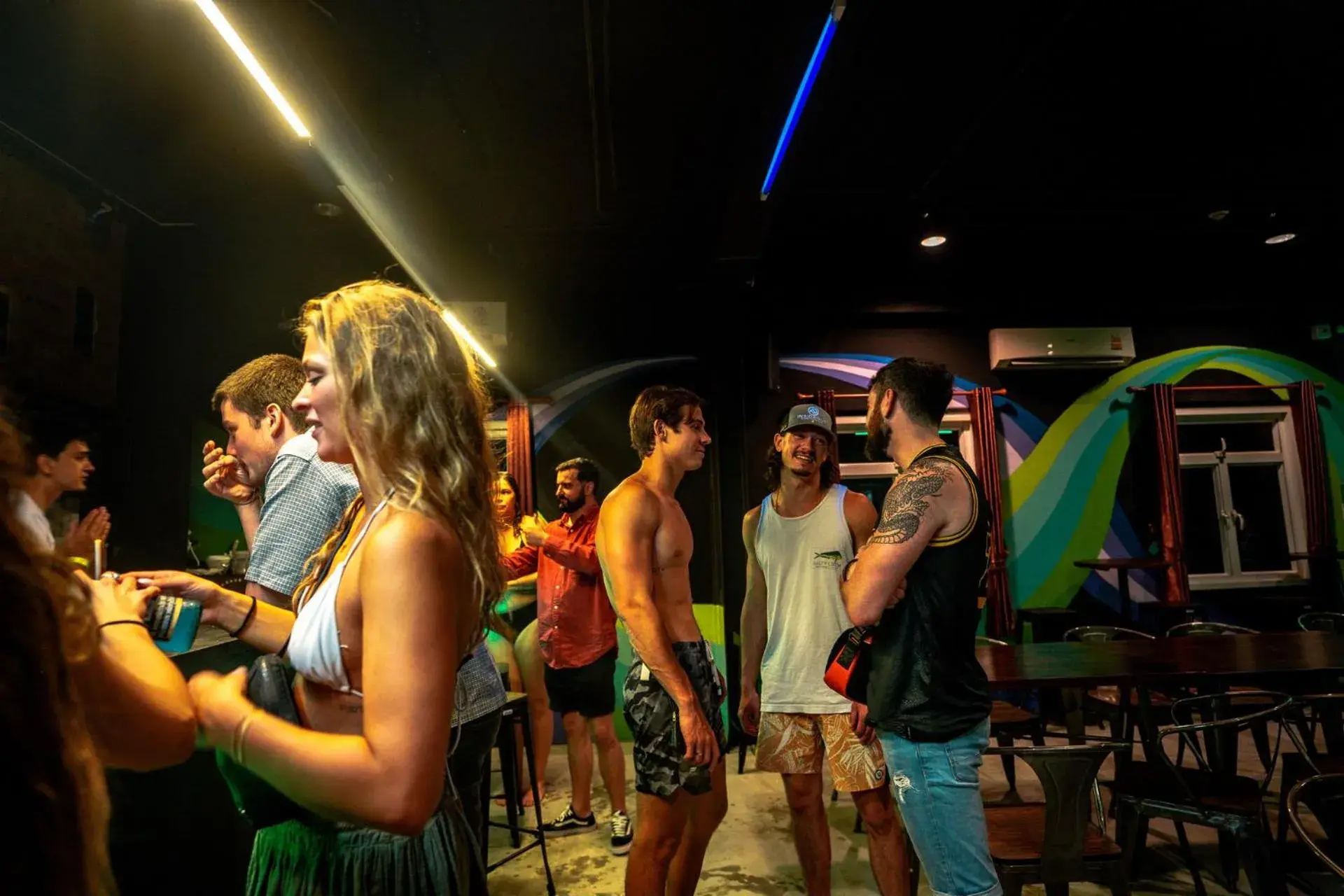 Lounge or bar in Mad Monkey Chiang Mai Lounge or bar in Mad Monkey Chiang Mai