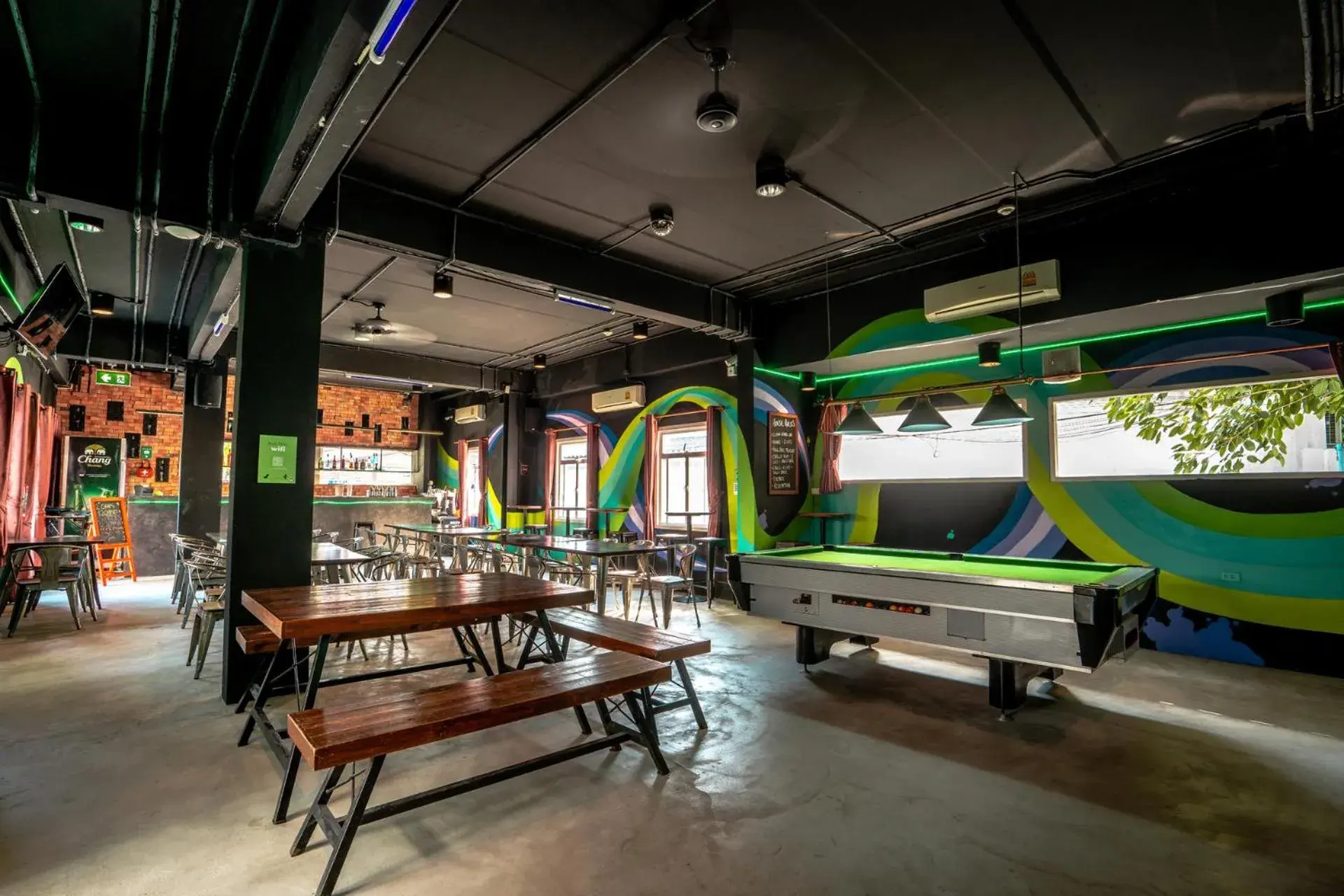 Restaurant/places to eat in Mad Monkey Chiang Mai Restaurant/places to eat in Mad Monkey Chiang Mai
