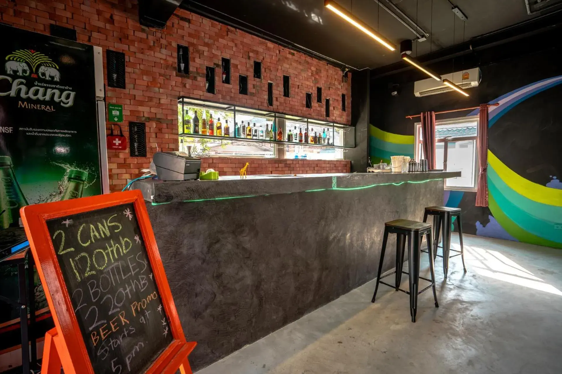 Lounge or bar in Mad Monkey Chiang Mai Lounge or bar in Mad Monkey Chiang Mai