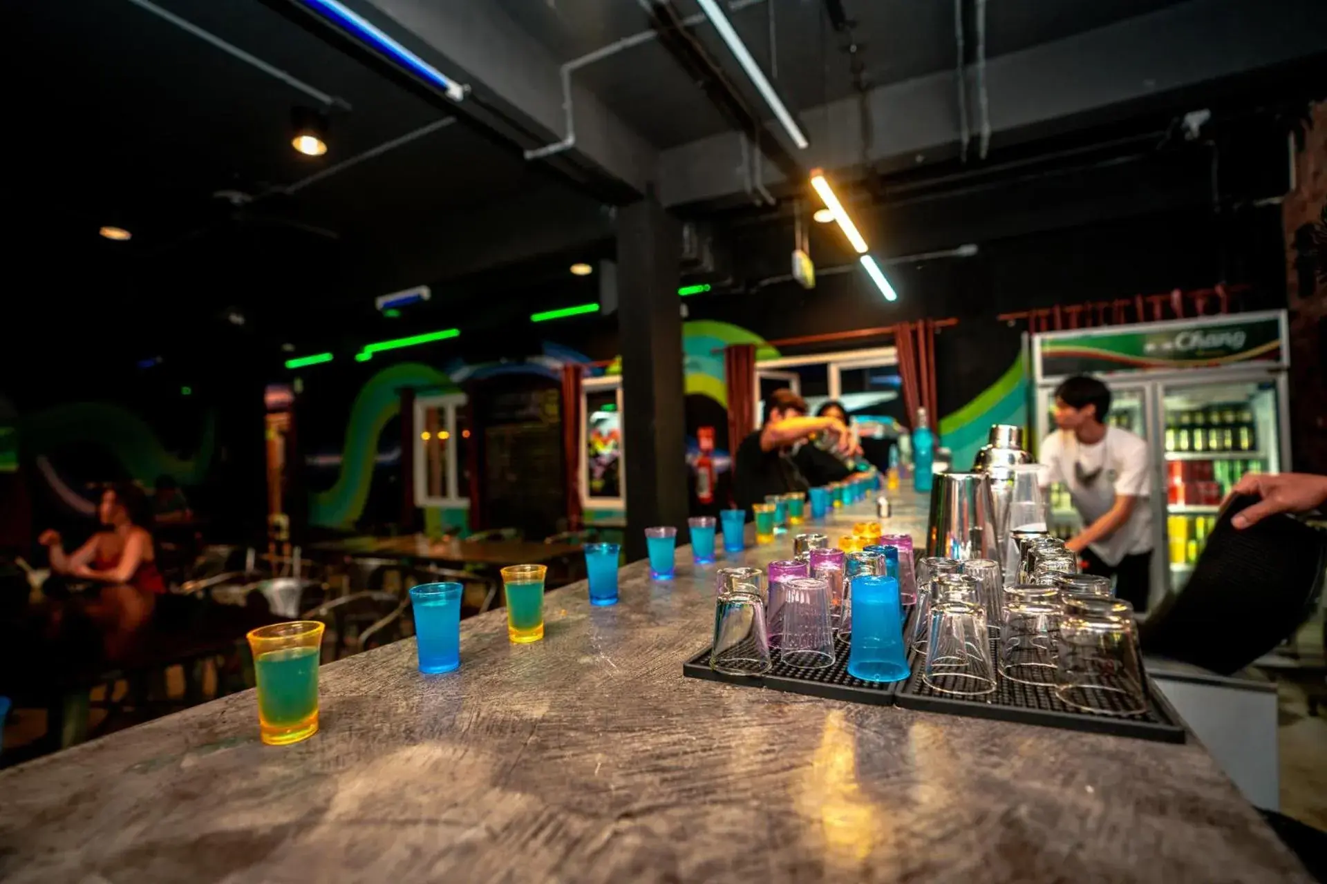 Lounge or bar in Mad Monkey Chiang Mai Lounge or bar in Mad Monkey Chiang Mai