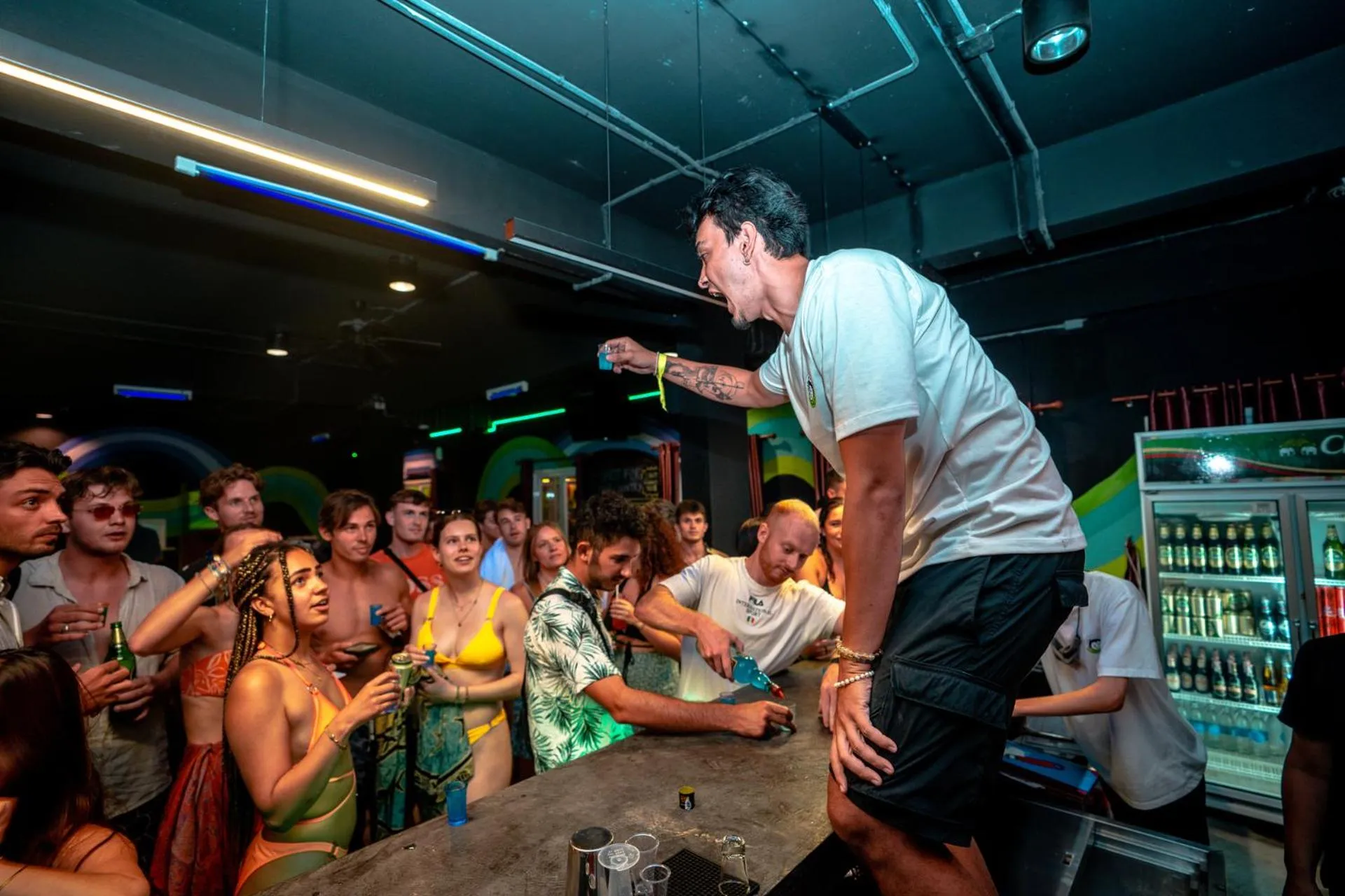 Lounge or bar in Mad Monkey Chiang Mai