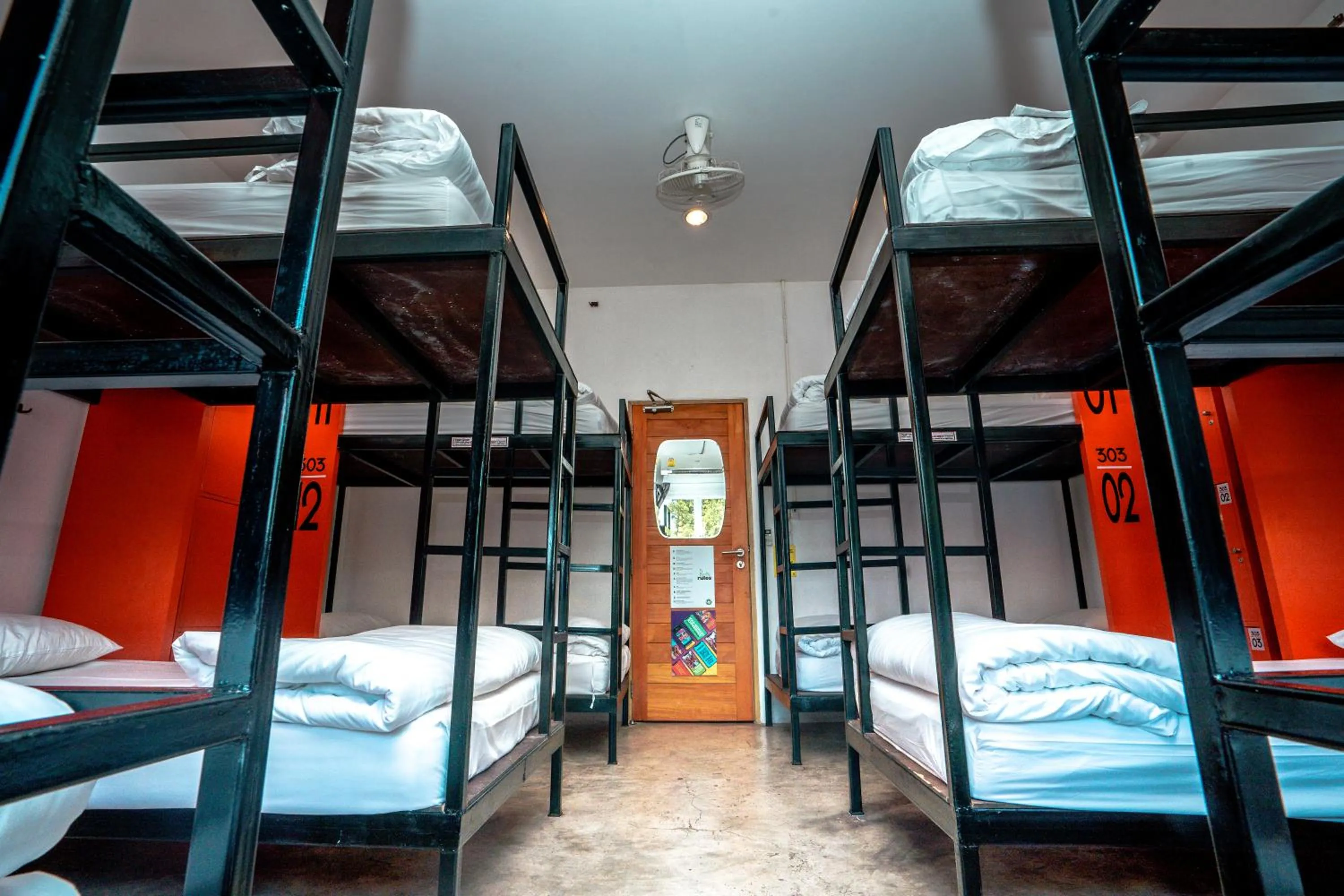 Bed in Mad Monkey Chiang Mai