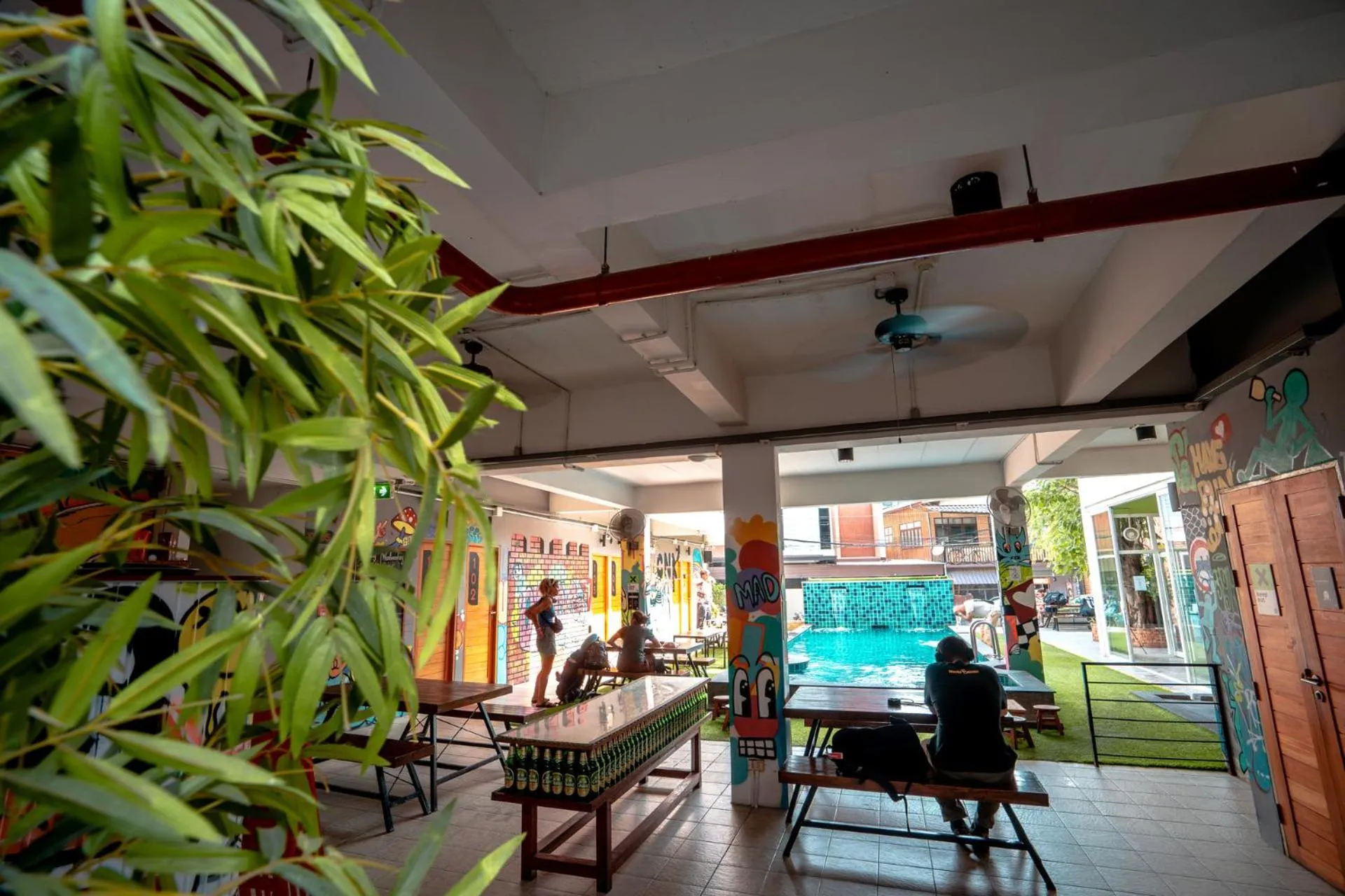 Entertainment in Mad Monkey Chiang Mai