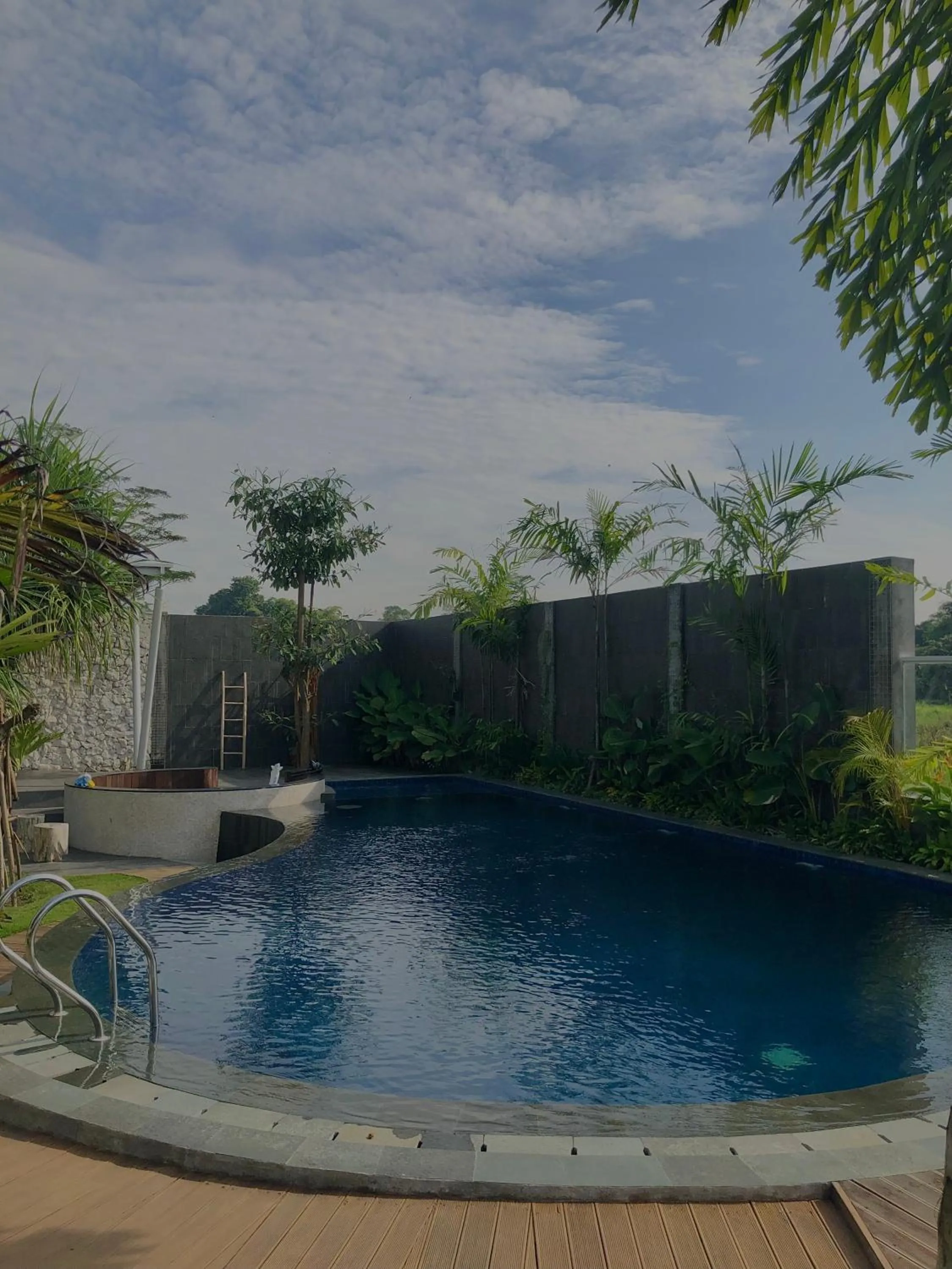 Garden view in Sawah Tamanan Villa & Resort