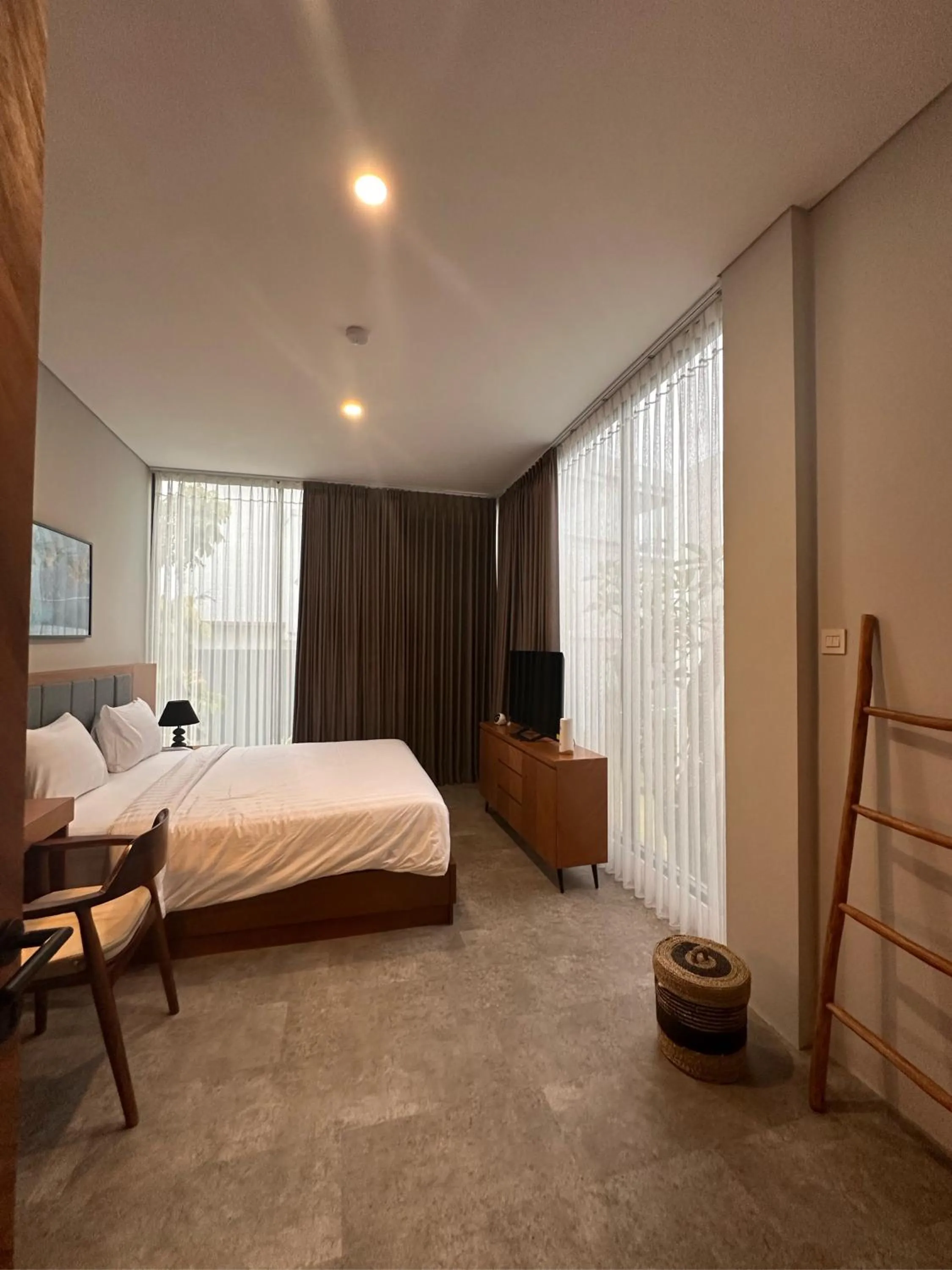 Bed in Sawah Tamanan Villa & Resort