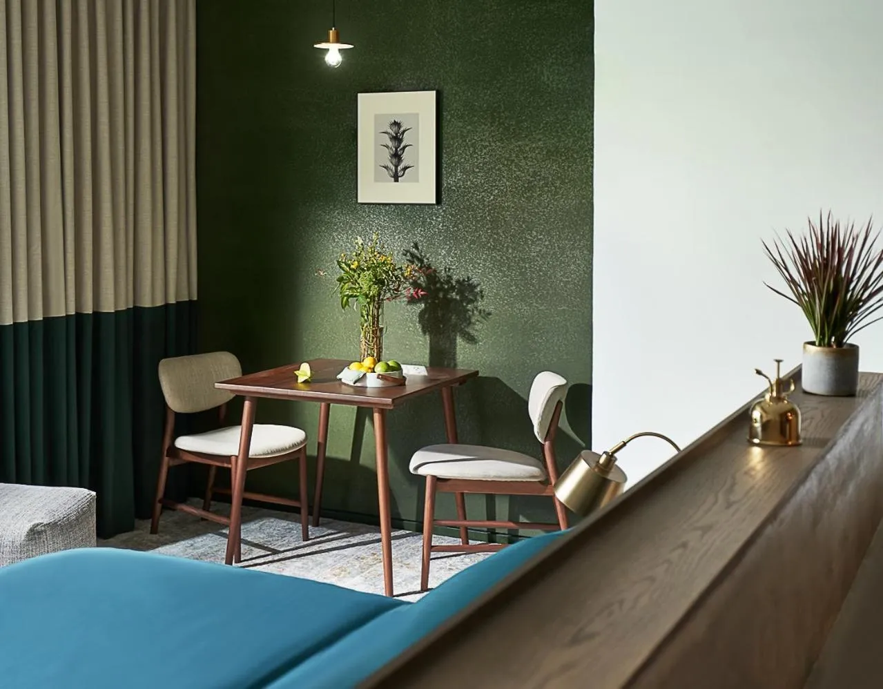 Bedroom in basePLUS-Shanghai BINJIANG Serviced Apartment