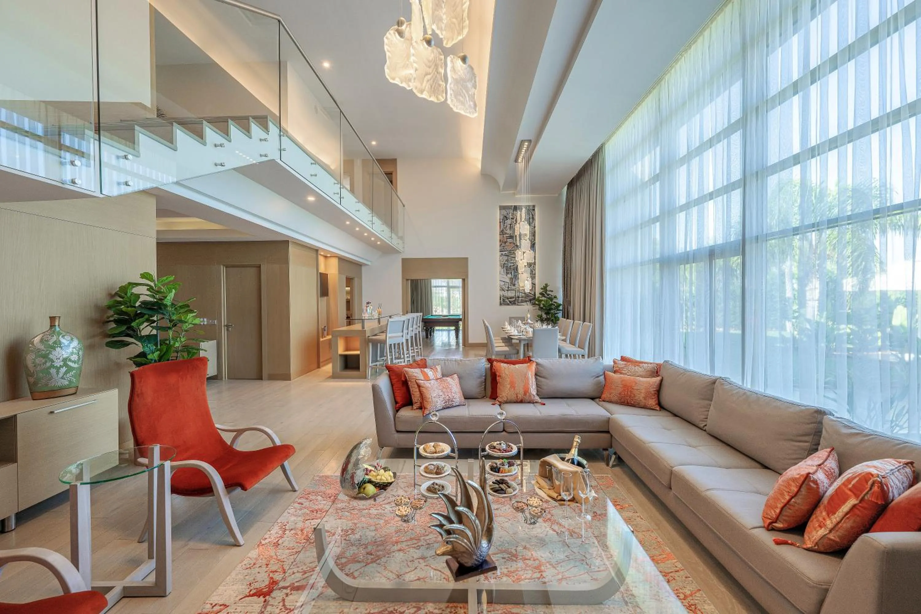 Living room in Concorde Luxury Resort & Casino