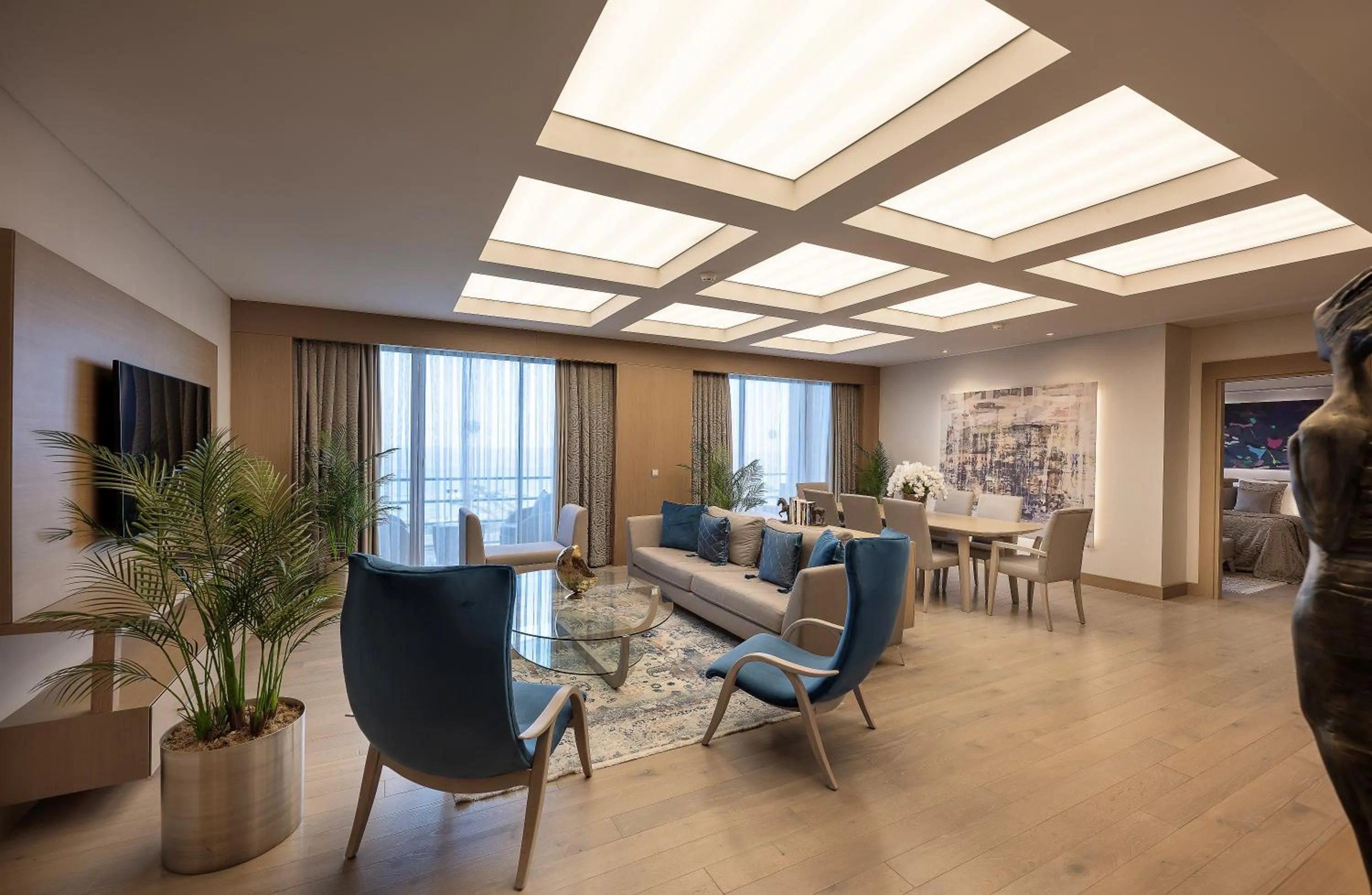 Living room in Concorde Luxury Resort & Casino