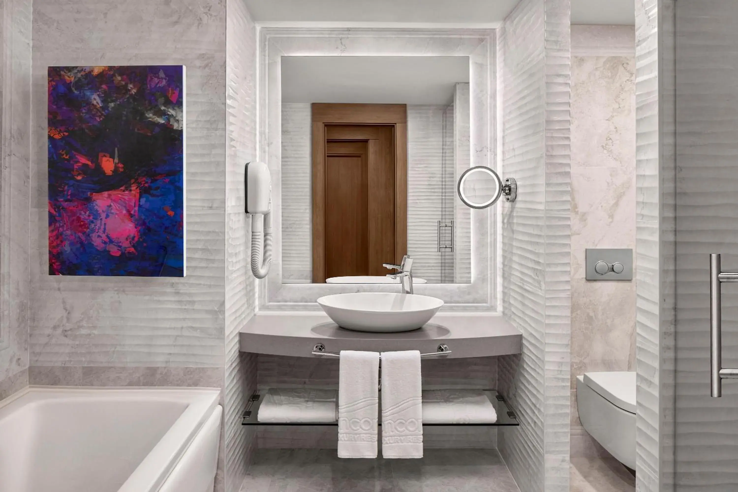 Bathroom in Concorde Luxury Resort & Casino Bathroom in Concorde Luxury Resort & Casino