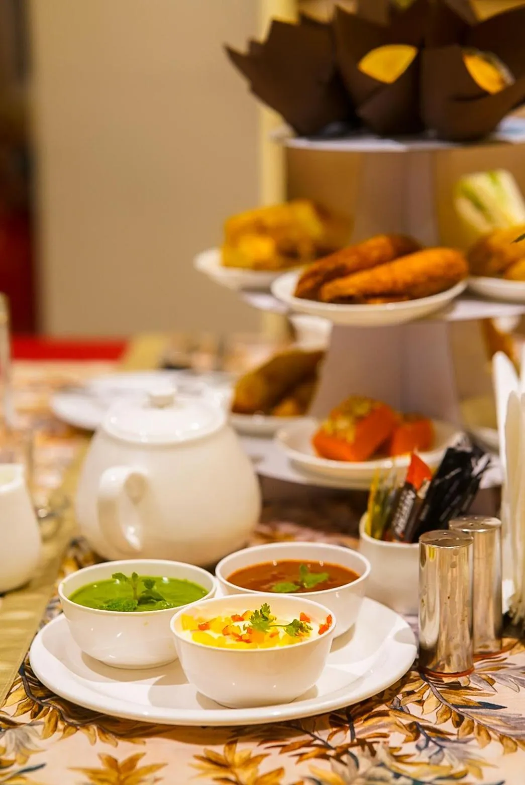 Continental breakfast in Hotel Flora