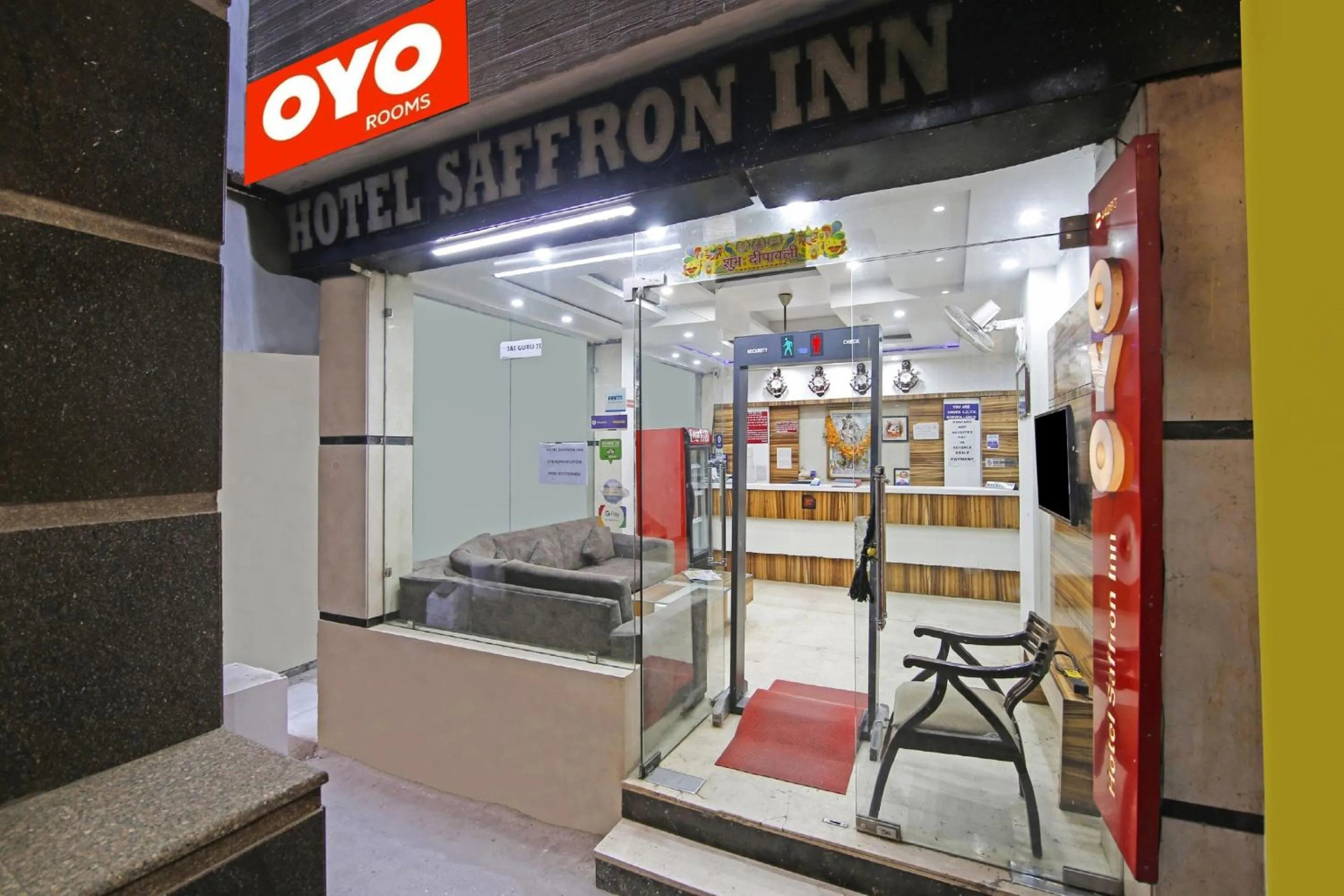 Facade/entrance in Hotel O Saffron Inn