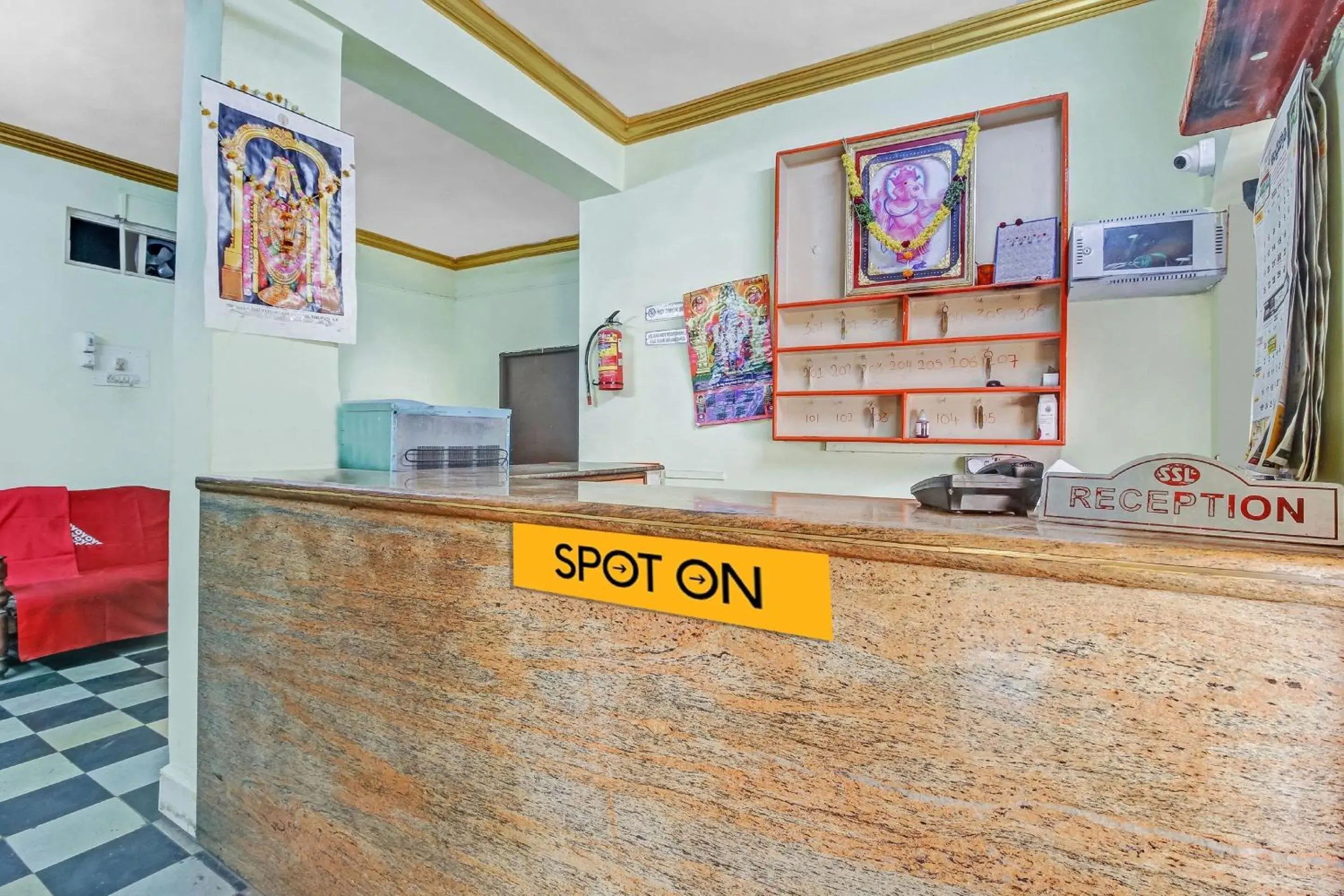 Lobby or reception in Hotel O Bhavani Rest Rooms Lobby or reception in Hotel O Bhavani Rest Rooms