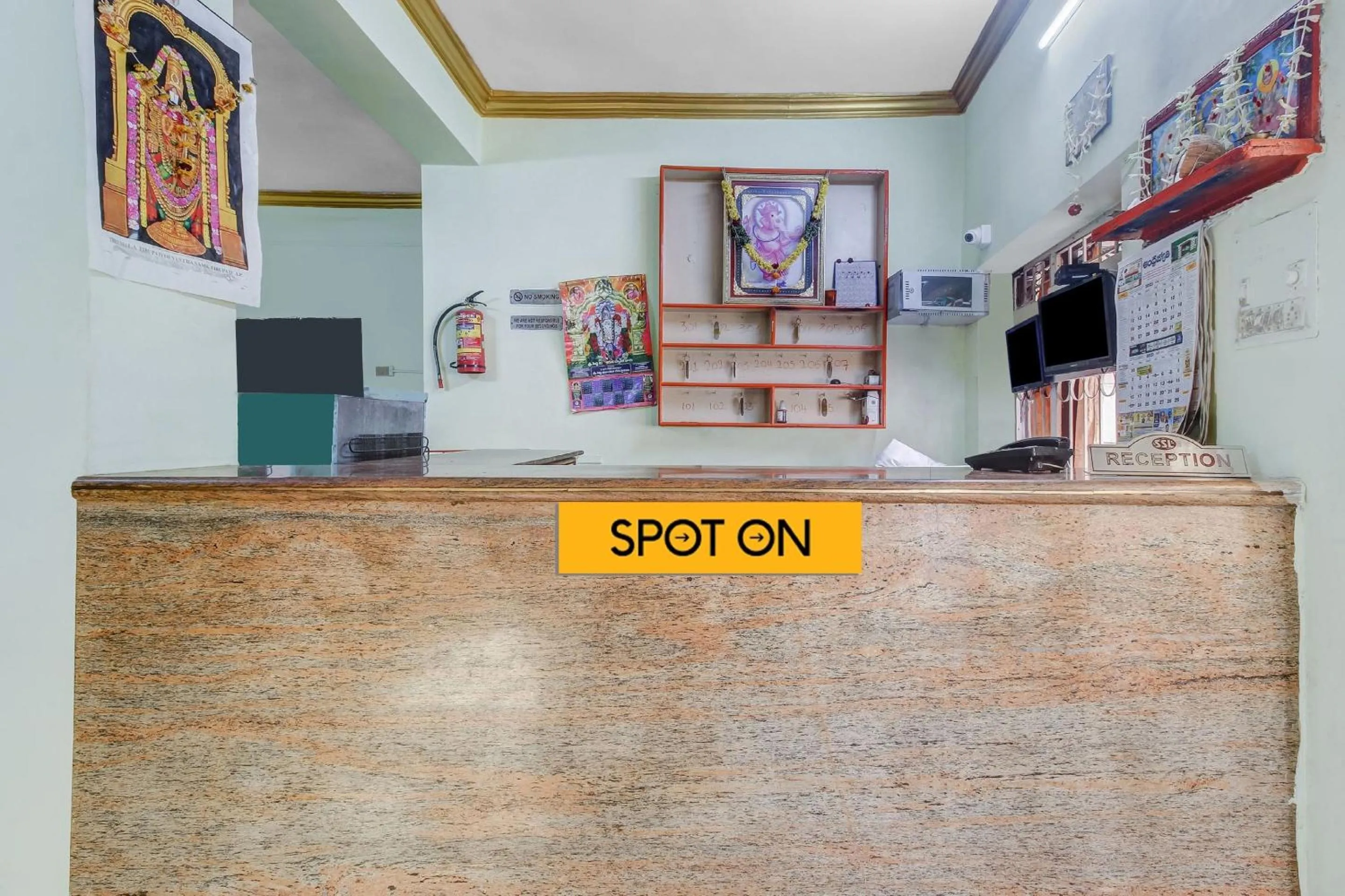 Lobby or reception in Hotel O Bhavani Rest Rooms