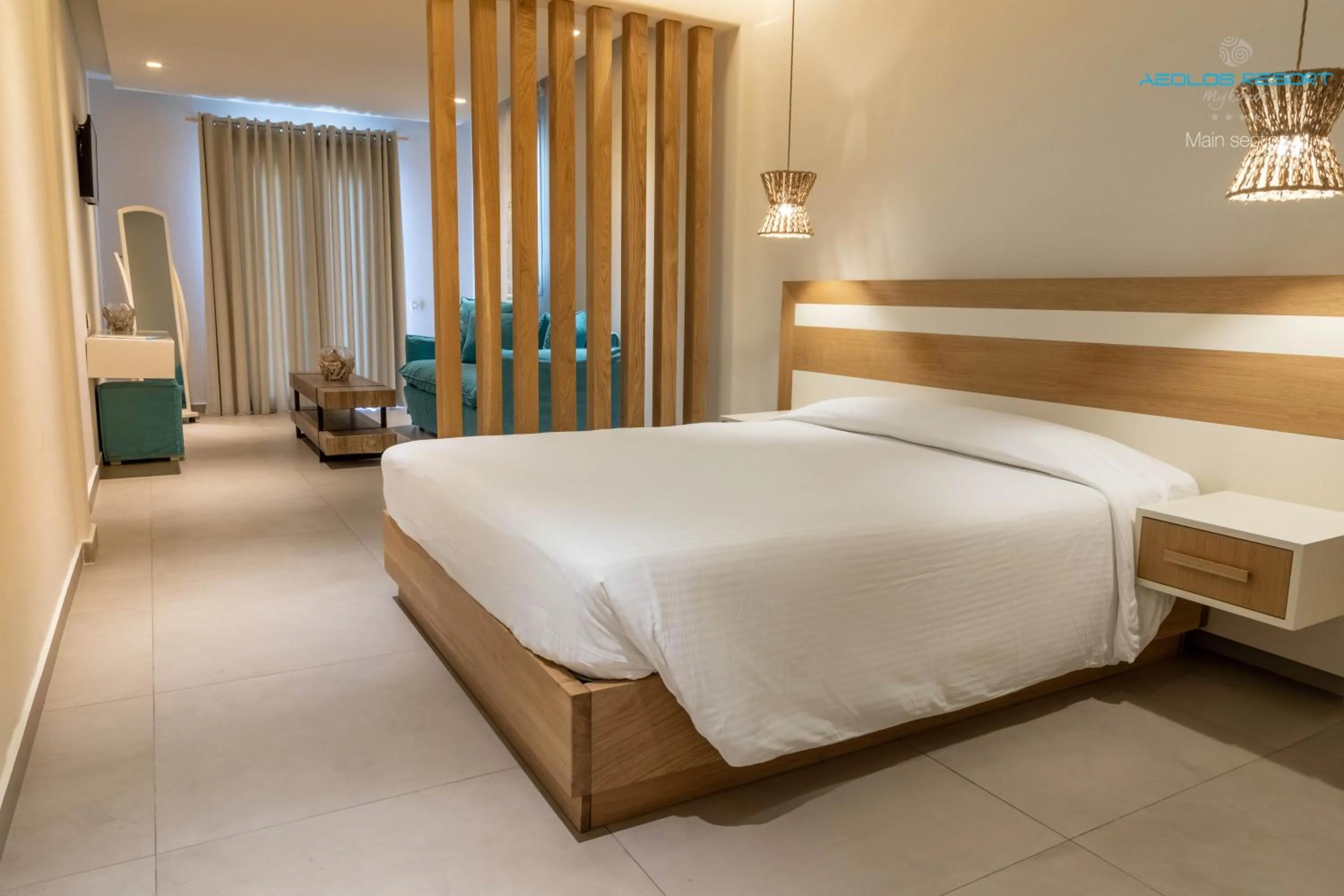 Bedroom, Bed in Aeolos Resort