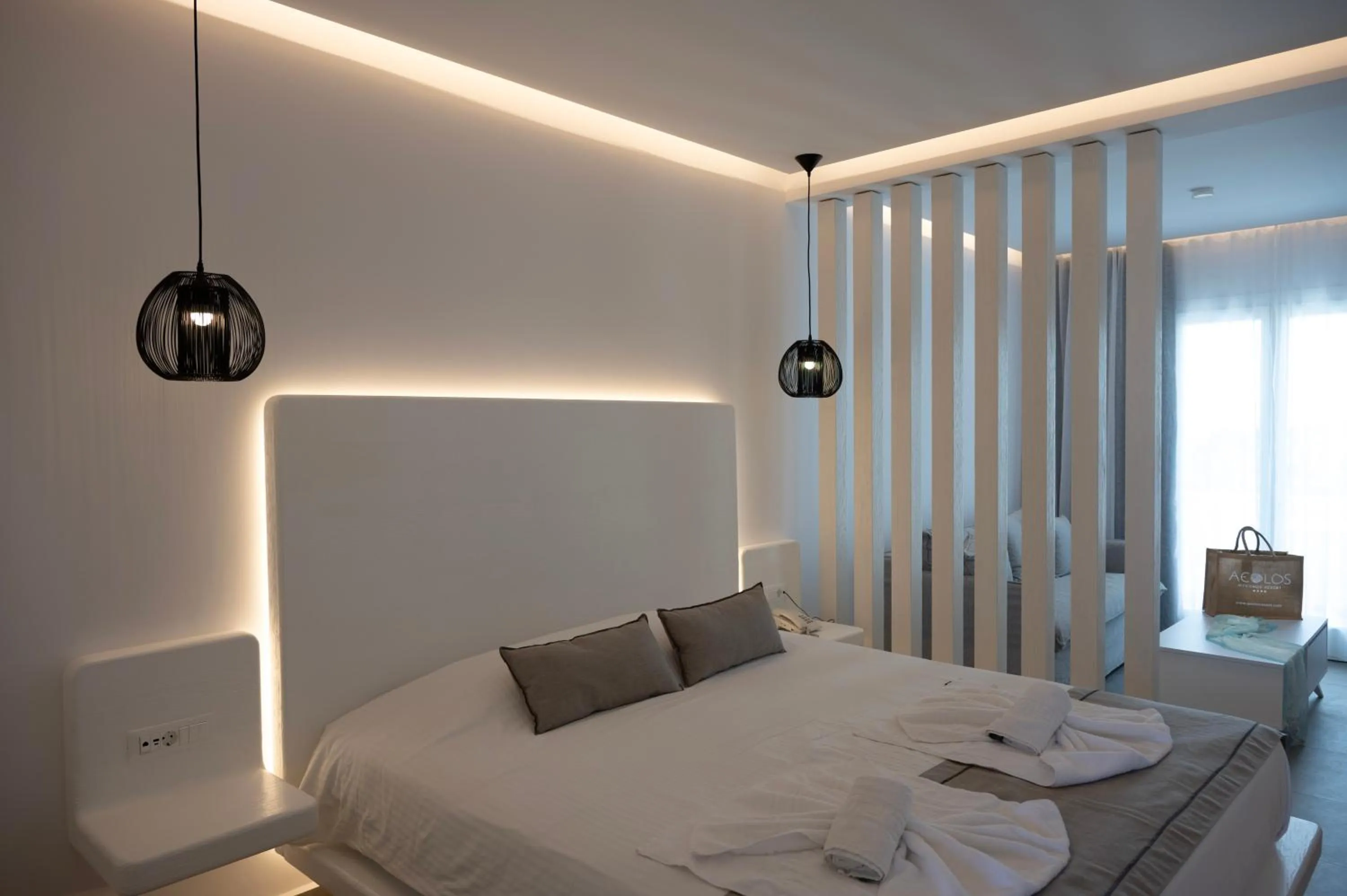 Bedroom, Bed in Aeolos Resort