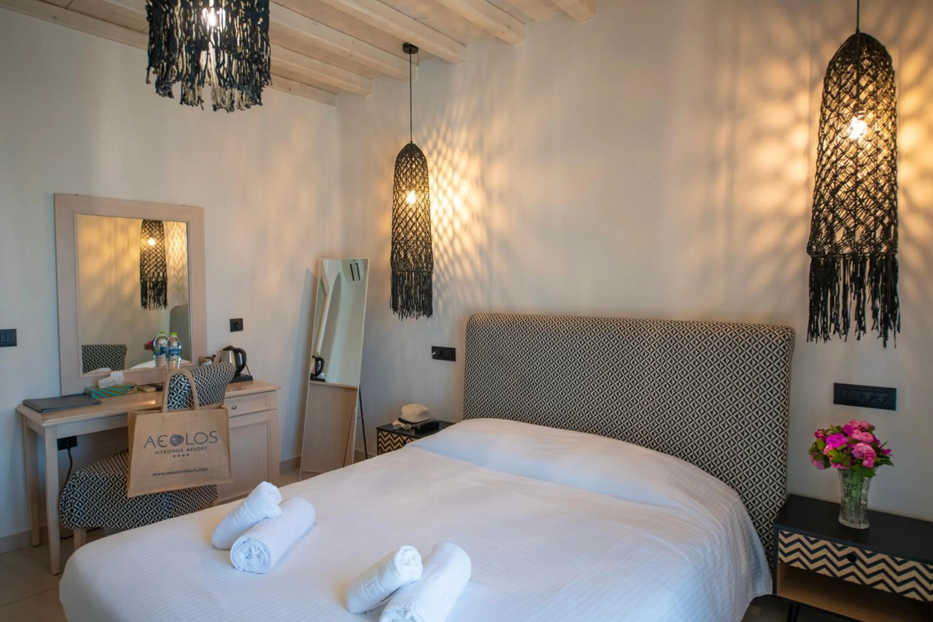 Bedroom, Bed in Aeolos Resort