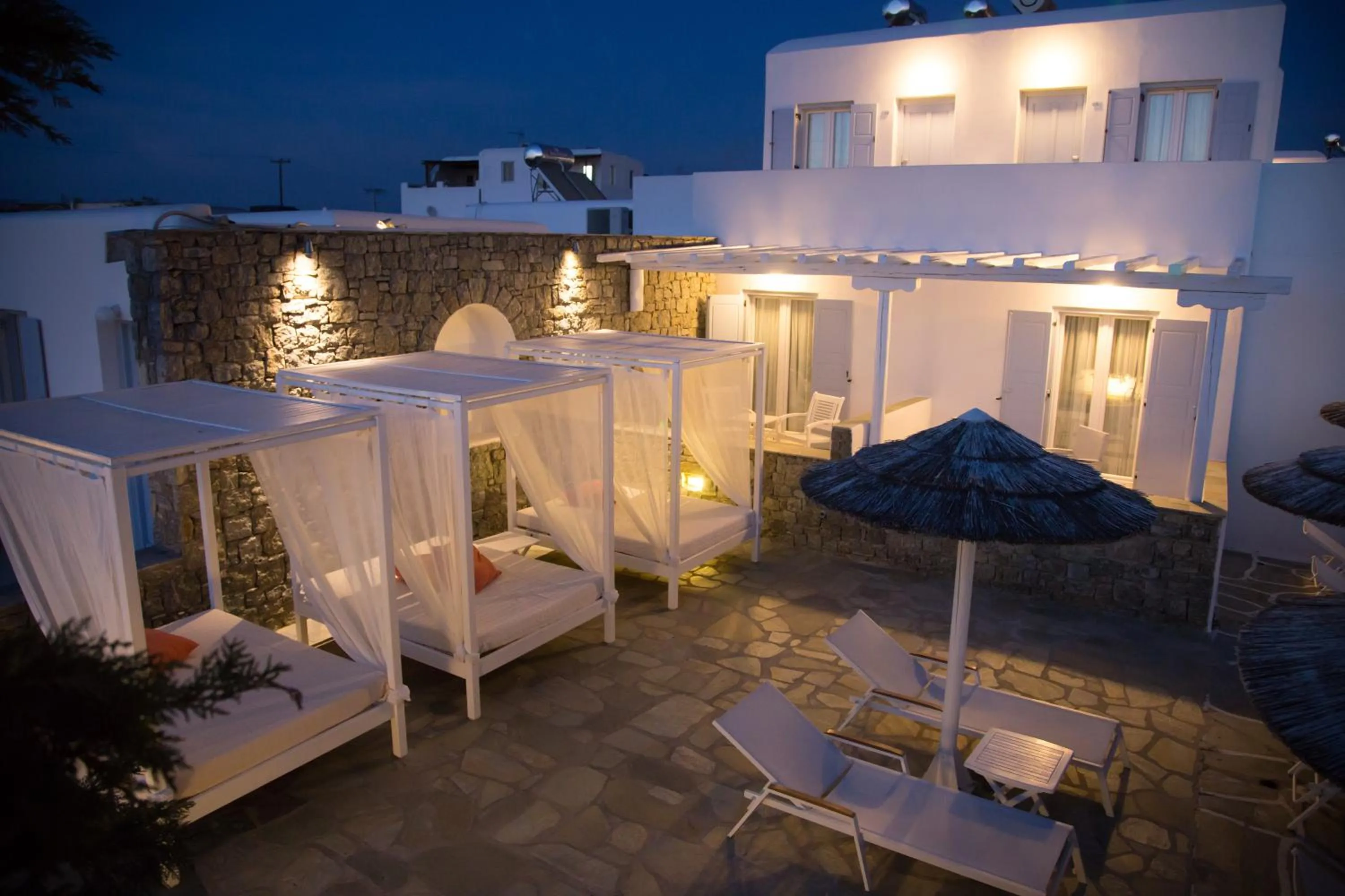 Patio in Aeolos Resort
