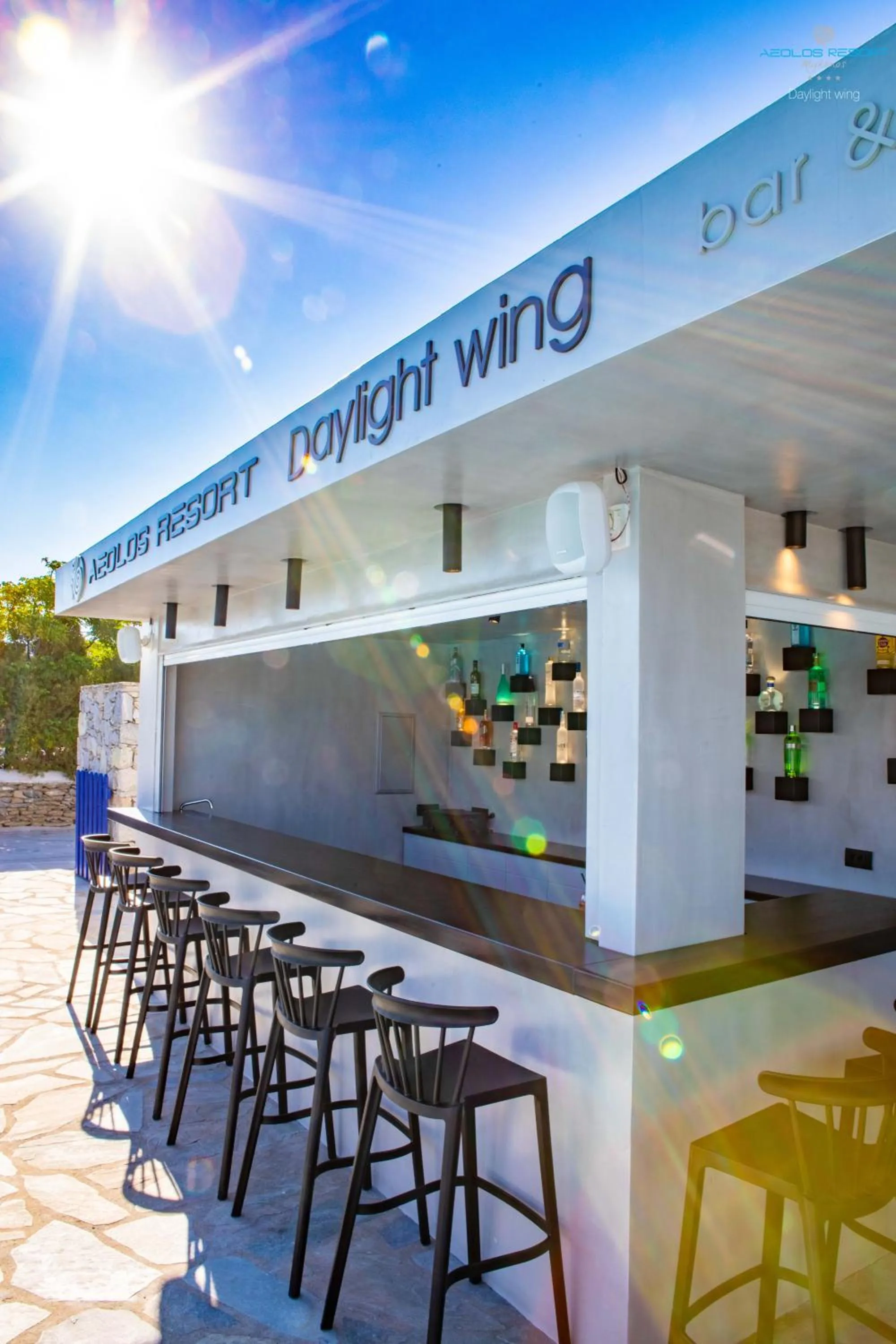 Lounge or bar in Aeolos Resort