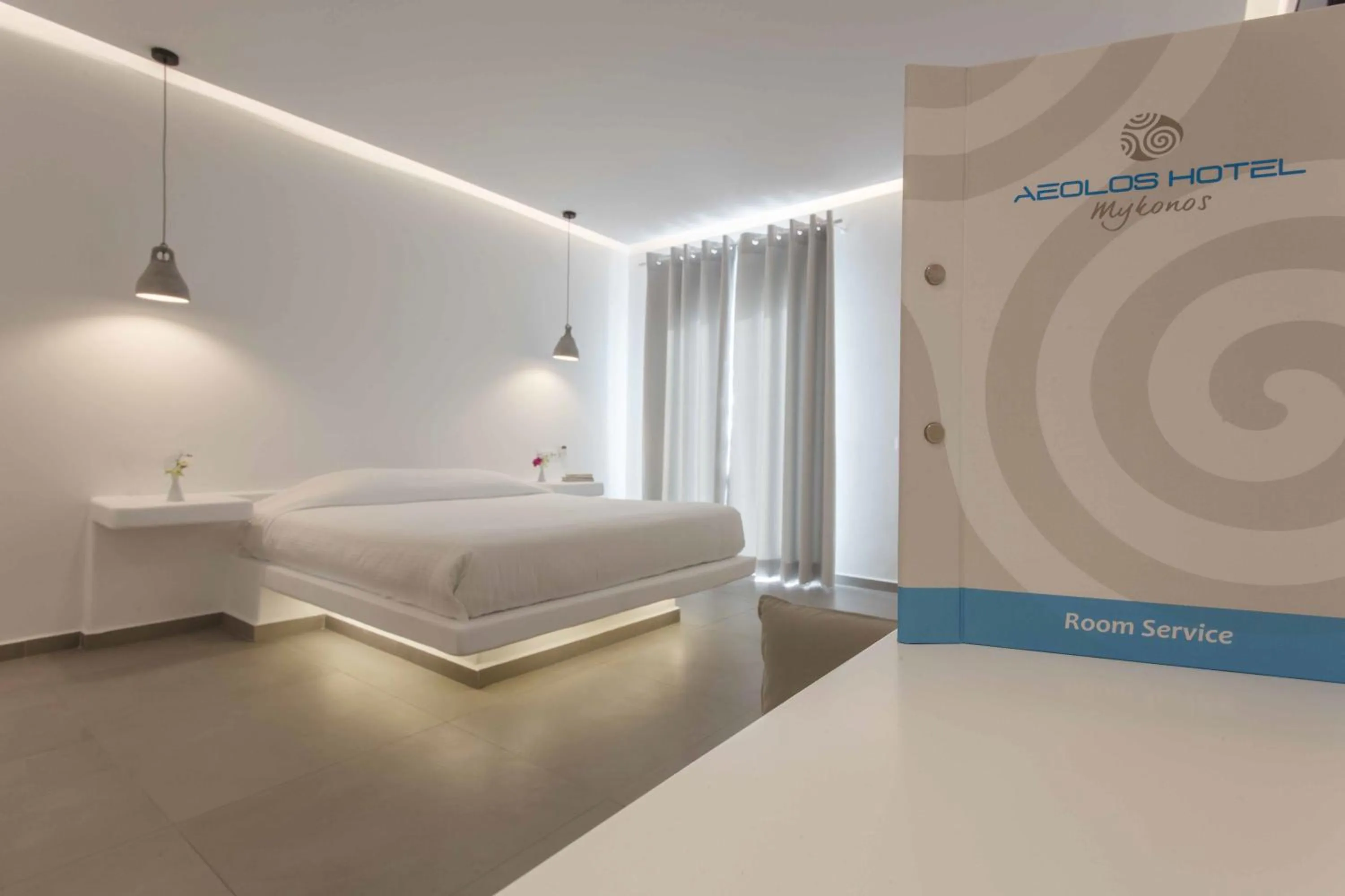 Bed in Aeolos Resort