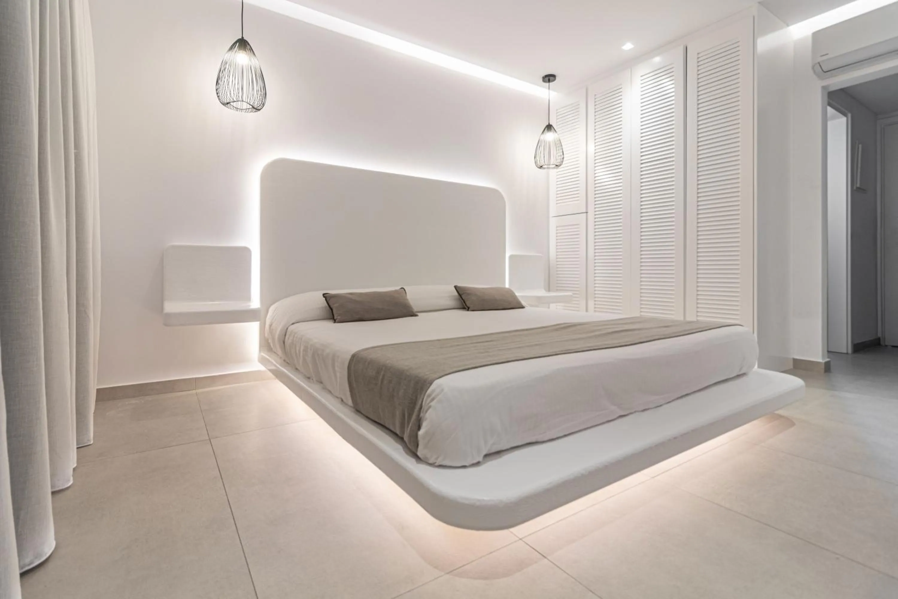 Bed in Aeolos Resort