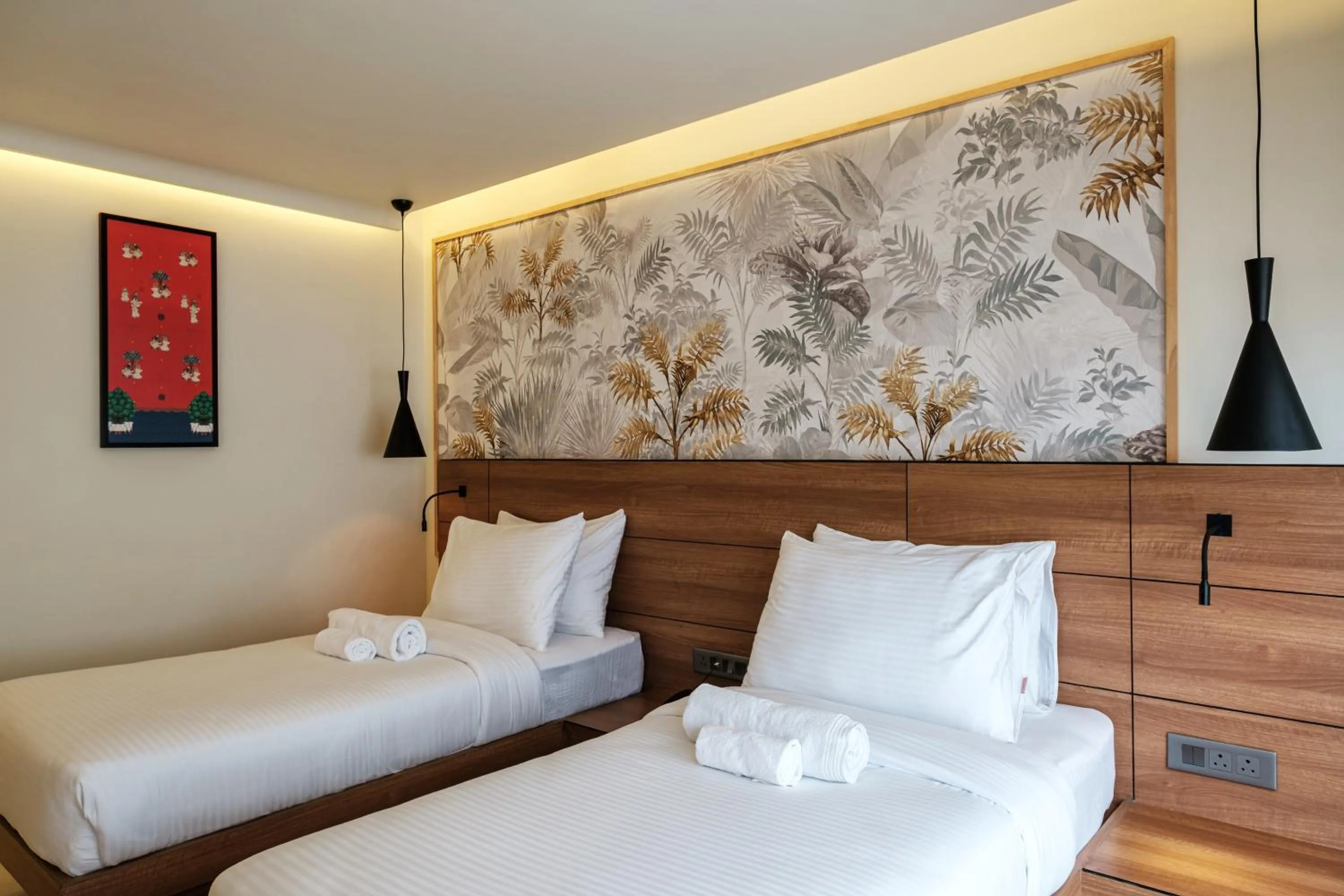 Bed in Indie Stays Jaipur