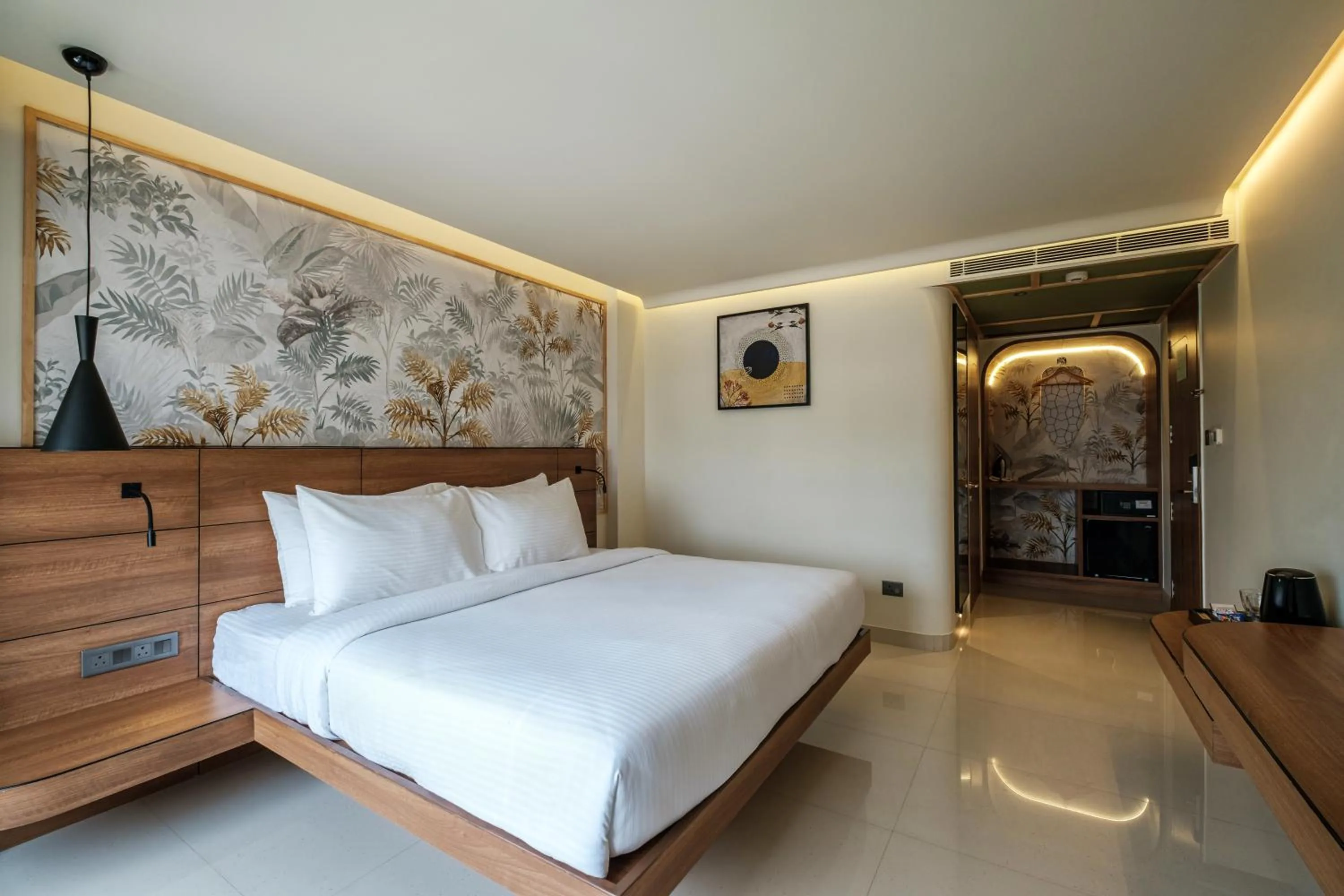 Bed in Indie Stays Jaipur