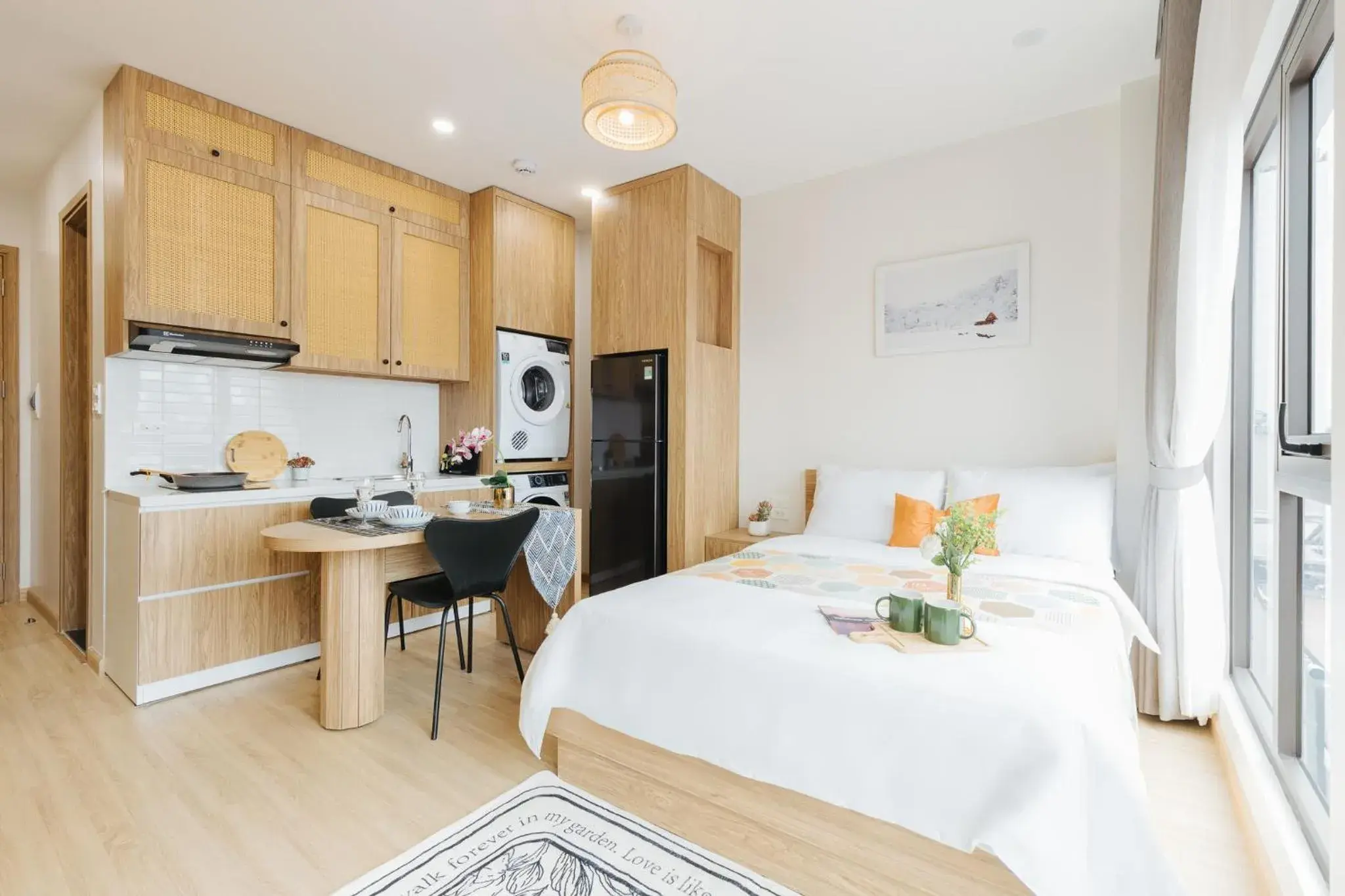 kitchen, Bed in Myrcella Urban Studio kitchen, Bed in Myrcella Urban Studio