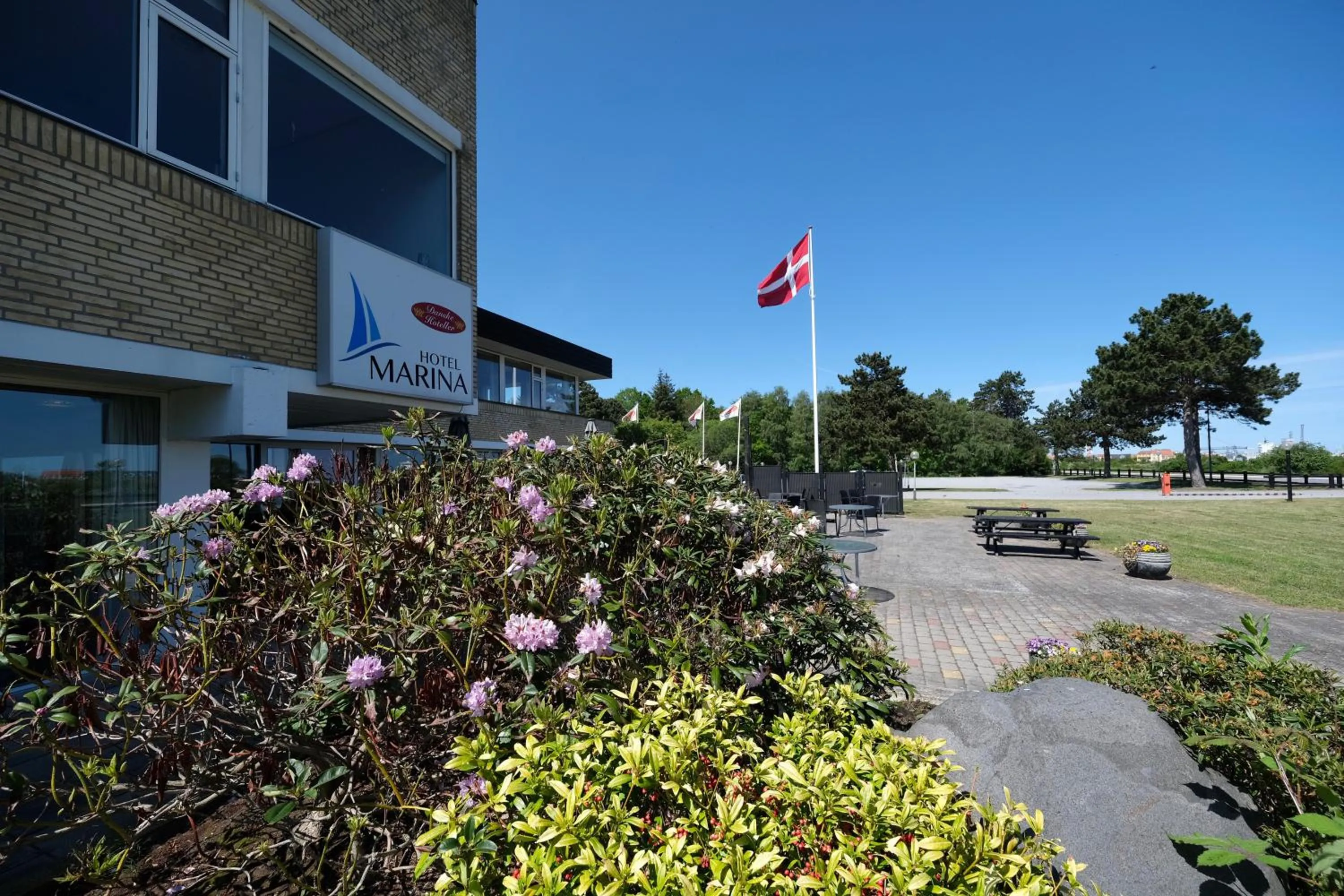 Garden view in Hotel/ Apartments Marina