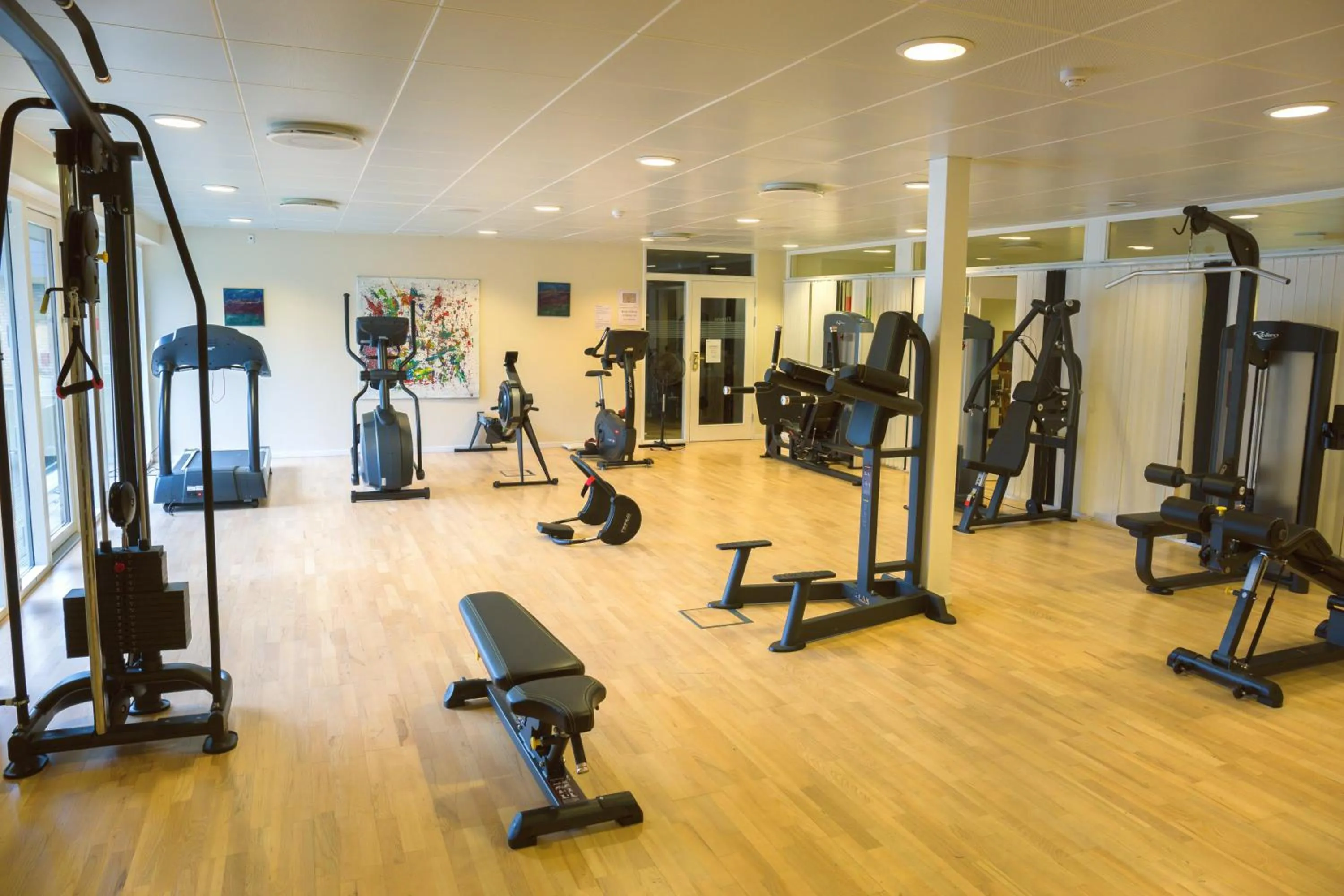 Fitness centre/facilities in Hotel/ Apartments Marina