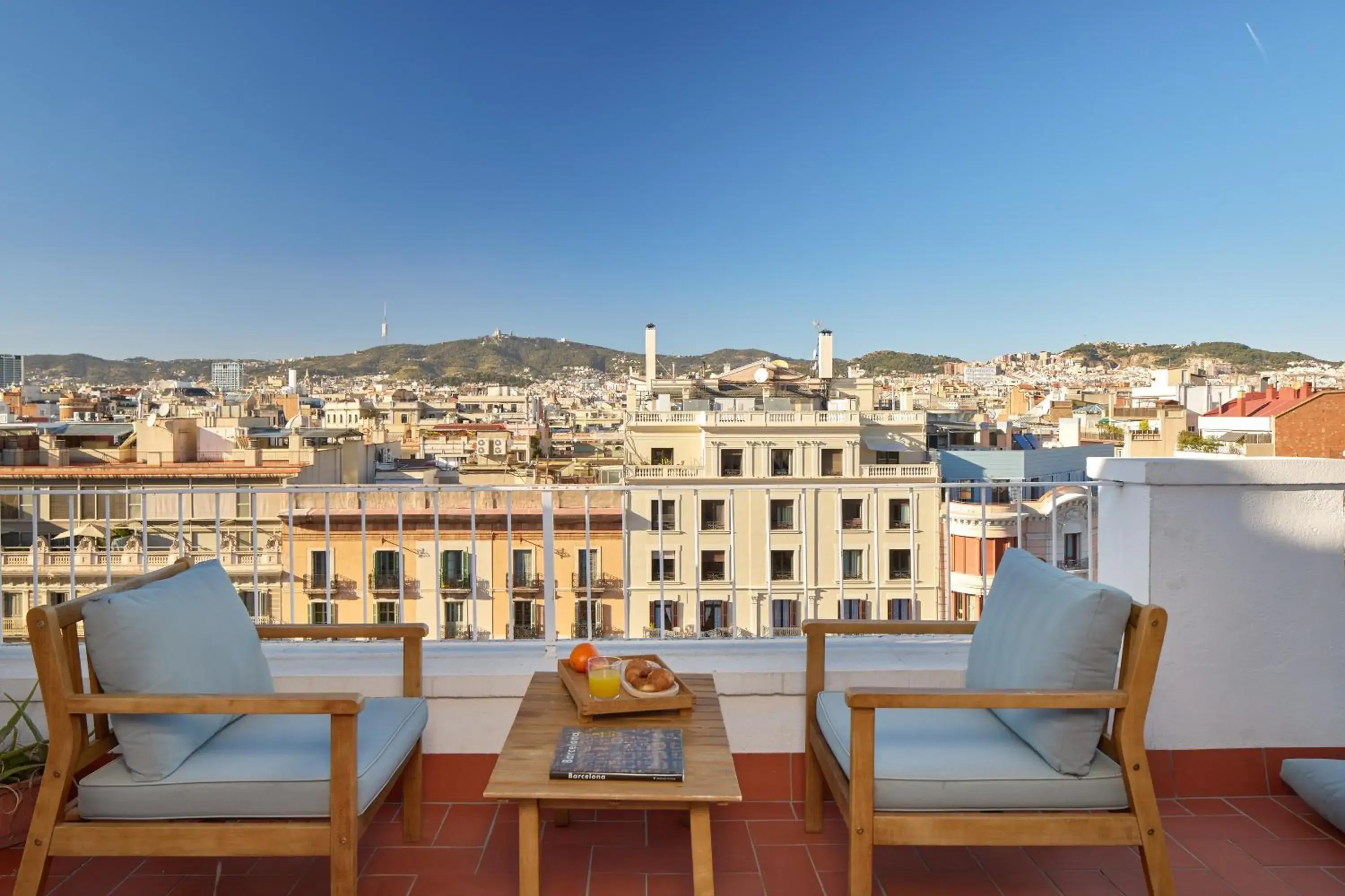 City view in Factory Apartments Barcelona City view in Factory Apartments Barcelona