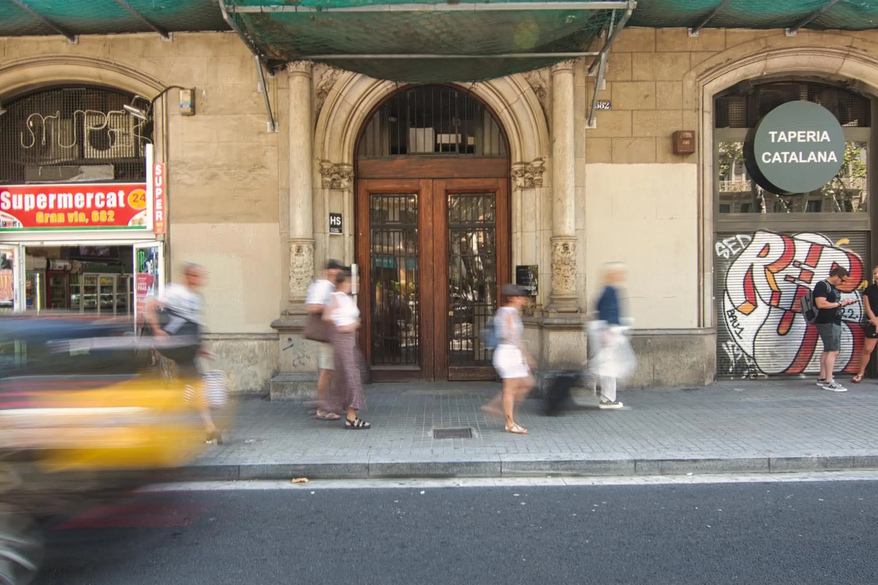 Facade/entrance in Factory Apartments Barcelona Facade/entrance in Factory Apartments Barcelona