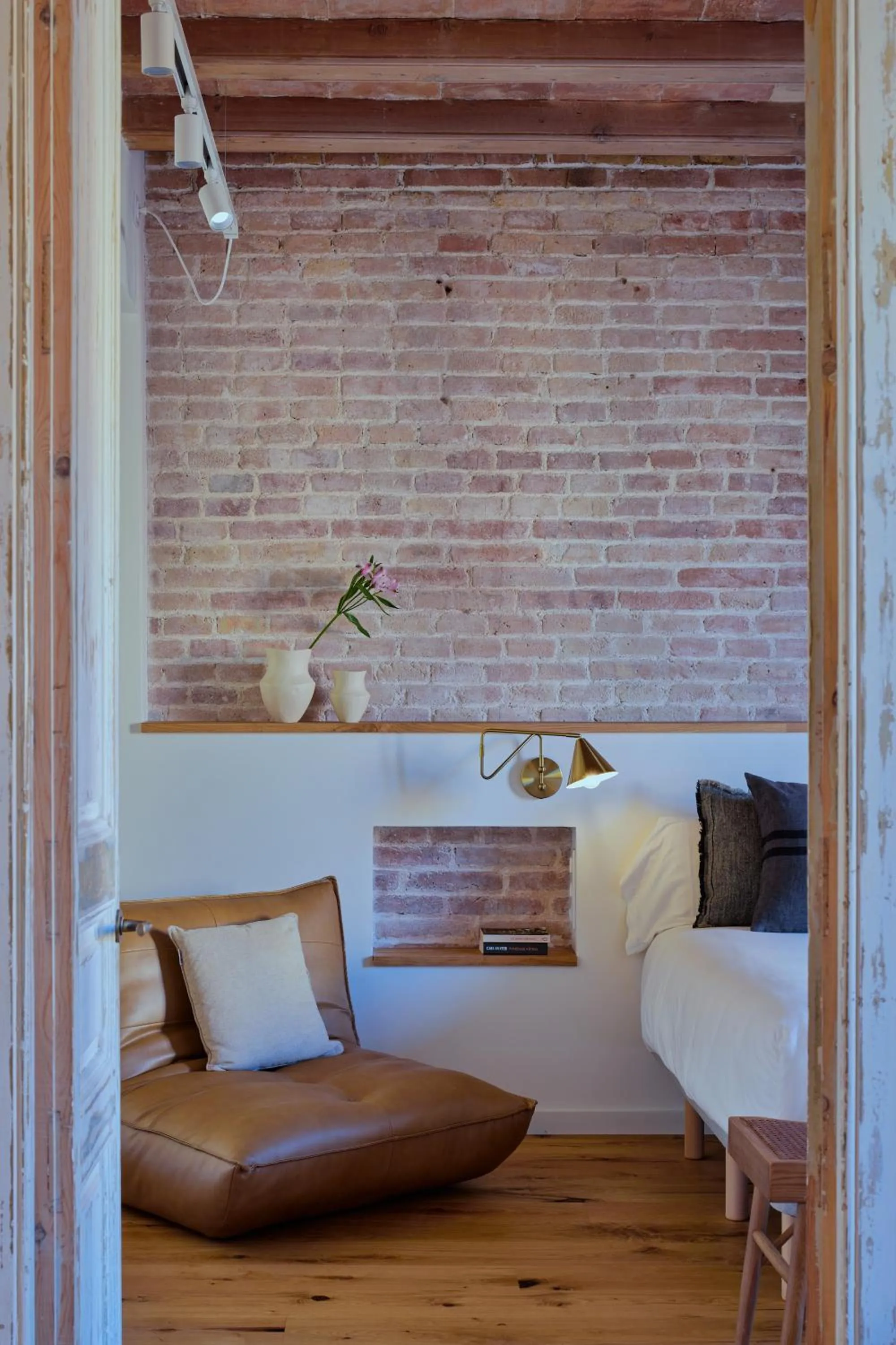 Living room in Factory Apartments Barcelona