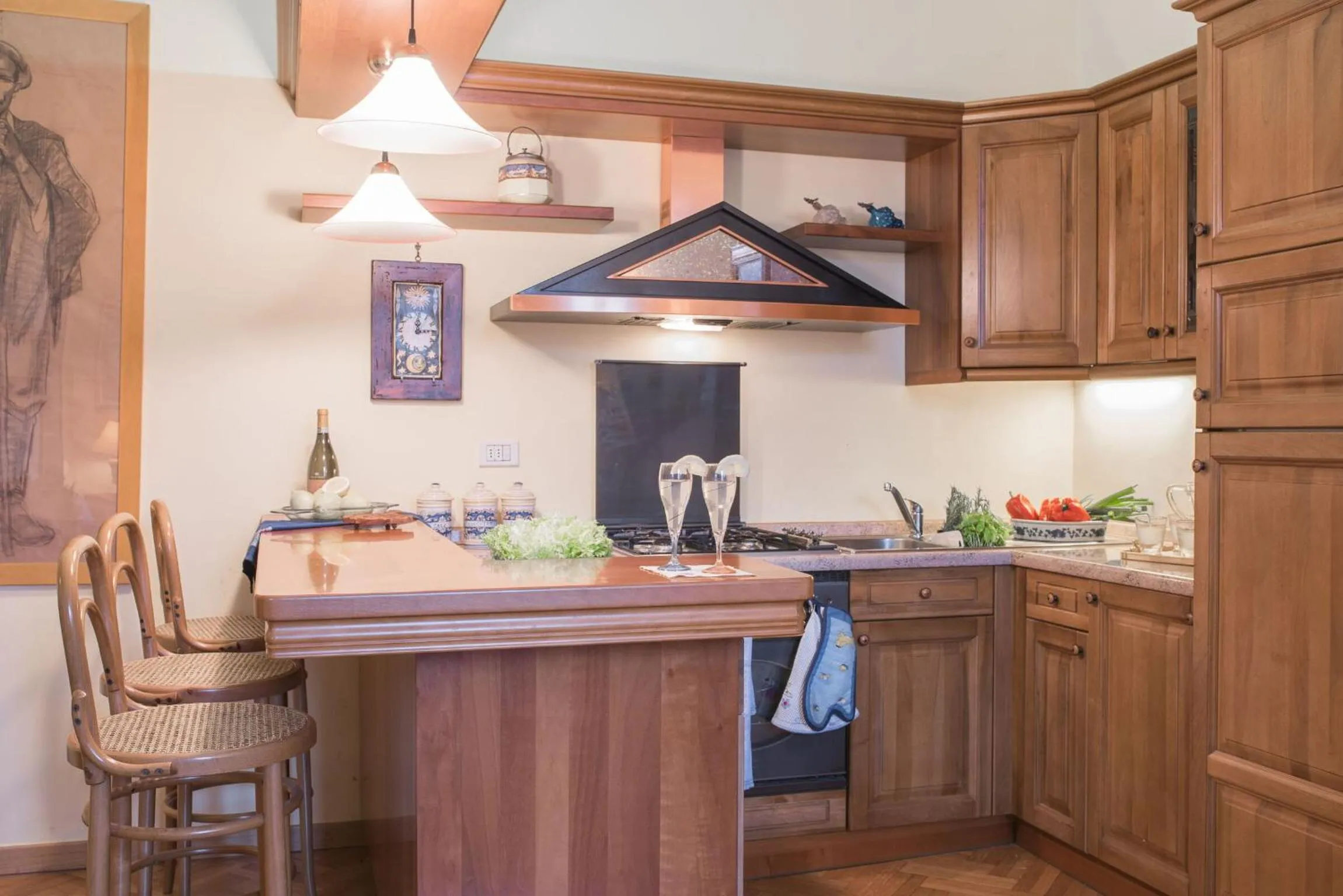 Kitchen or kitchenette in Italian Experience-Duomo Suite