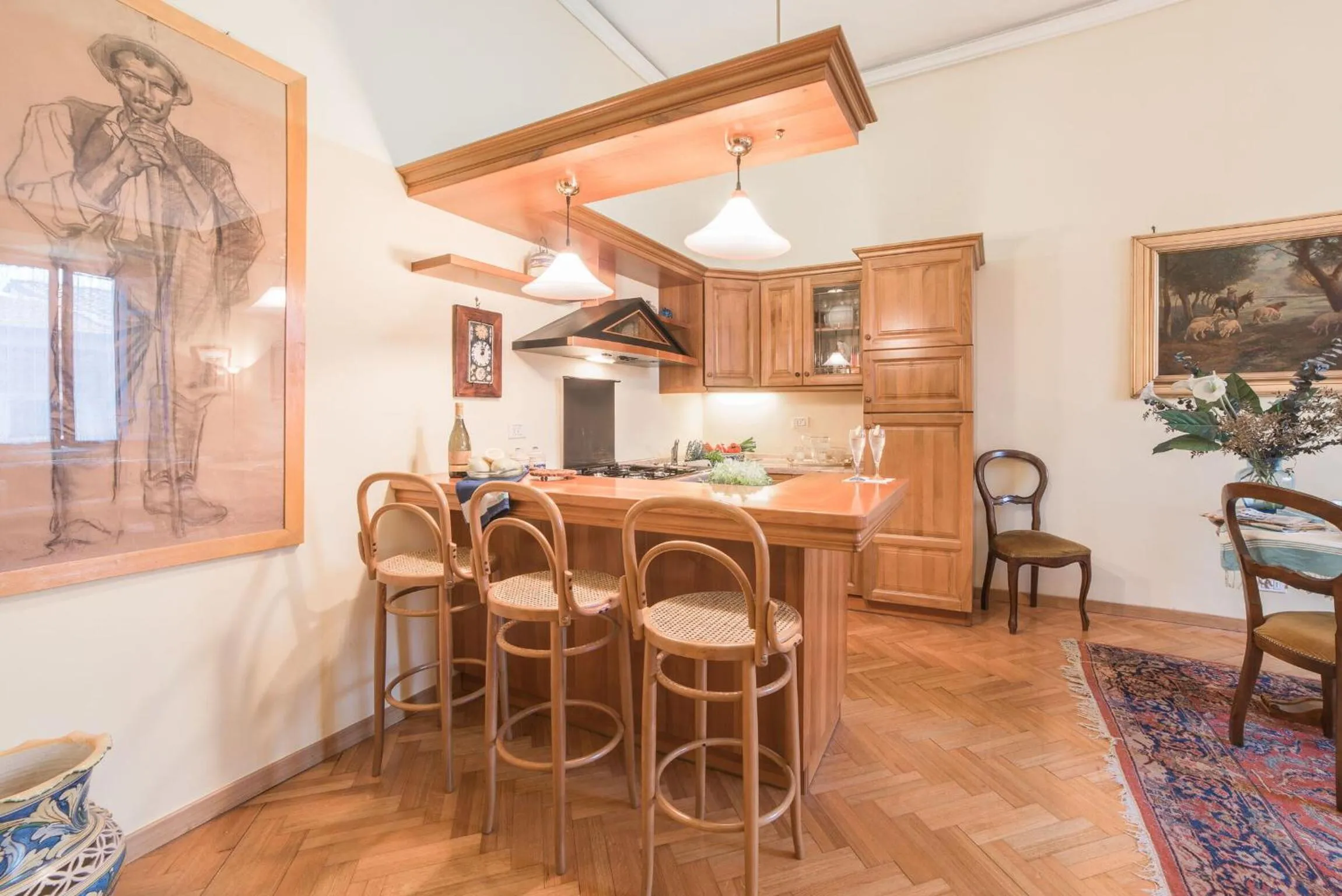 Kitchen or kitchenette in Italian Experience-Duomo Suite