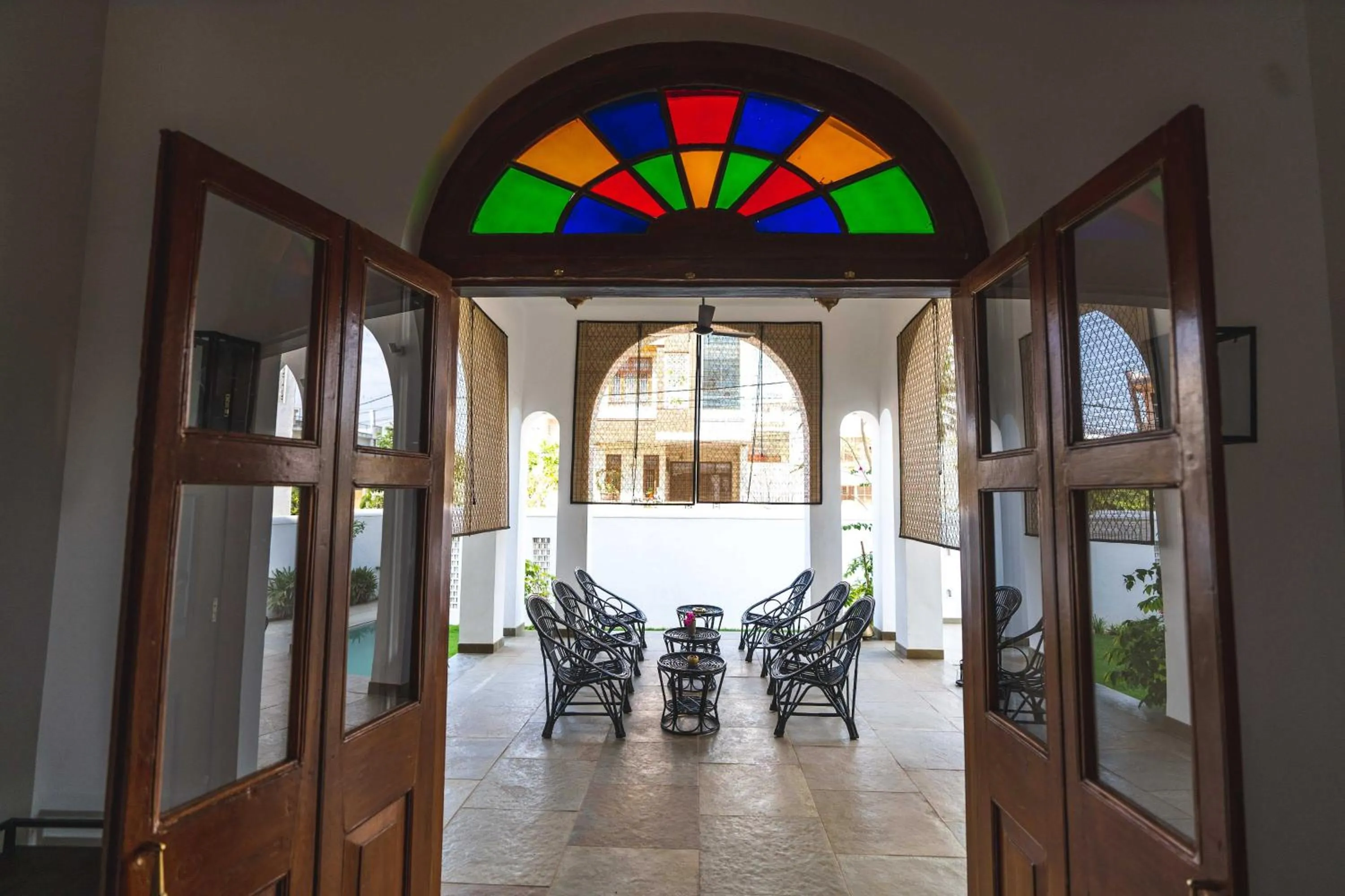 Facade/entrance in DanCenter by CheckIn House of Jasol Jaipur